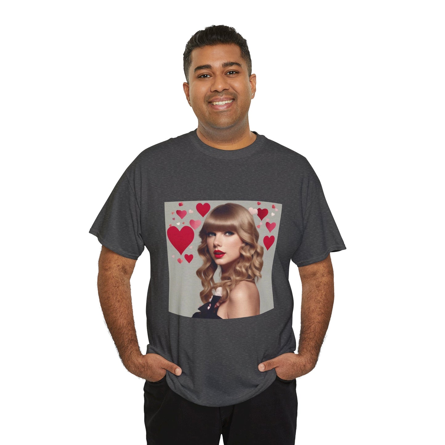 Taylor Swift T Shirt with Hearts