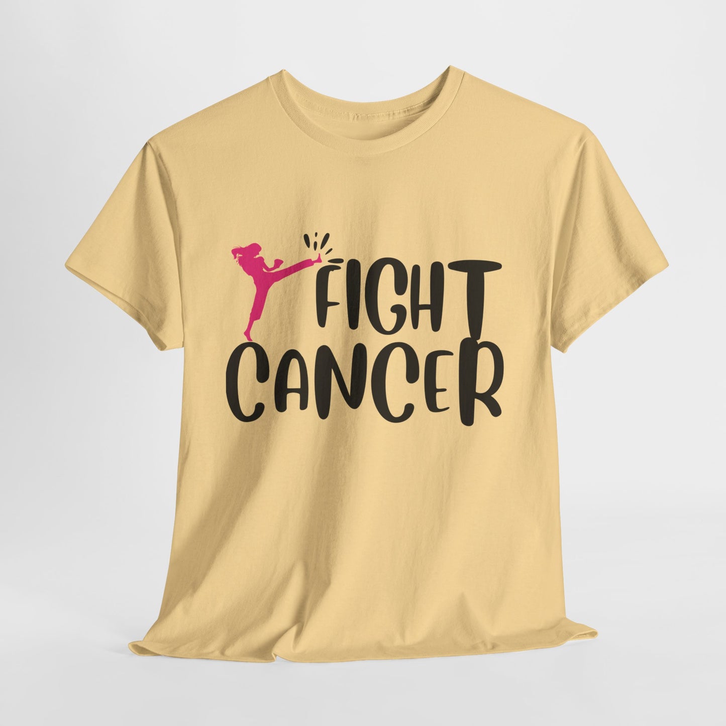 Fight Cancer Unisex Heavy Cotton Tee