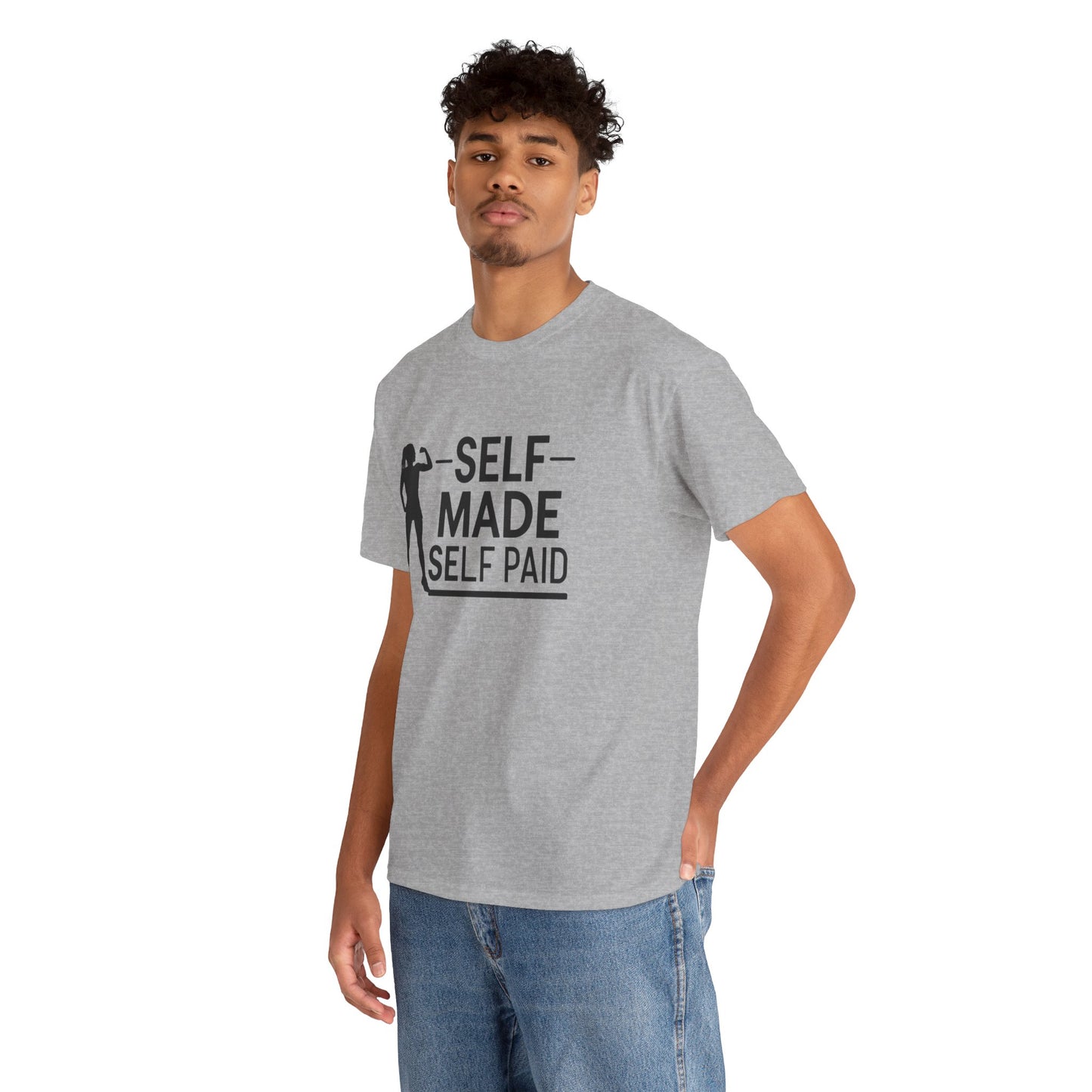 Self Made Printed T Shirt with Hearts