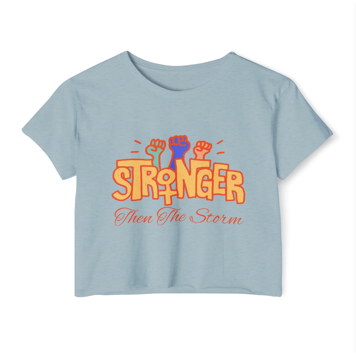 Stronger than women's Women's Festival Crop Top