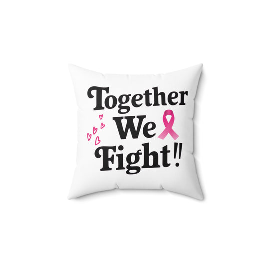 Together  Spun Polyester Square Pillow