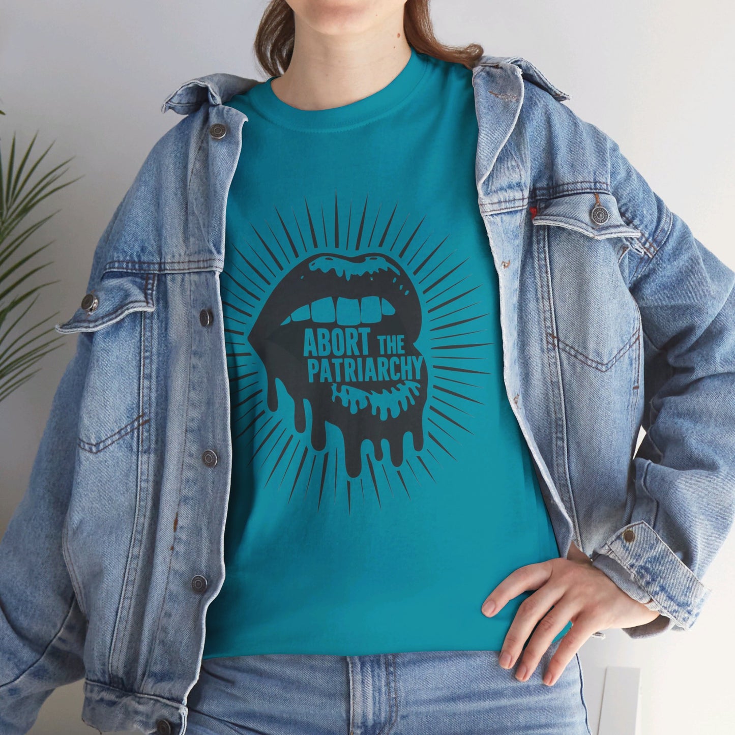 Abort The Women Heavy Cotton Tee