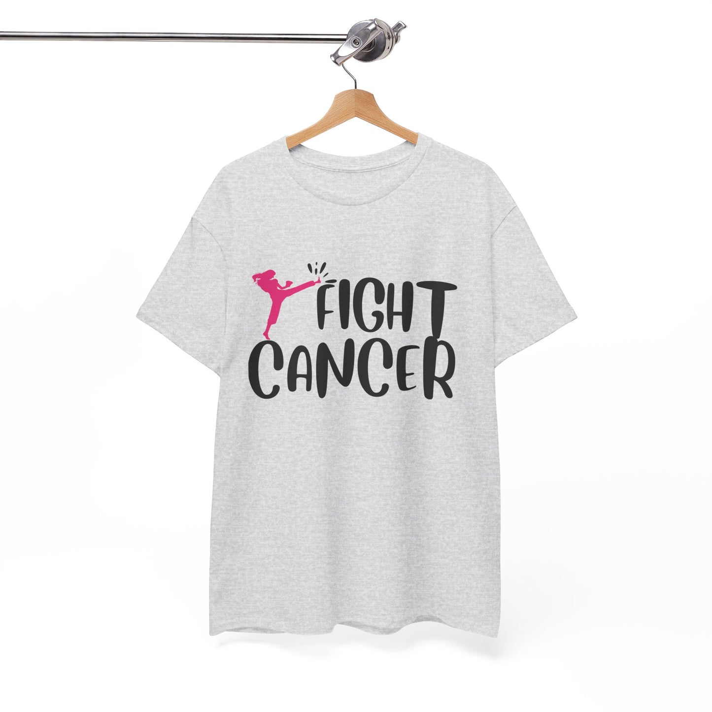 Fight Cancer Unisex Heavy Cotton Tee