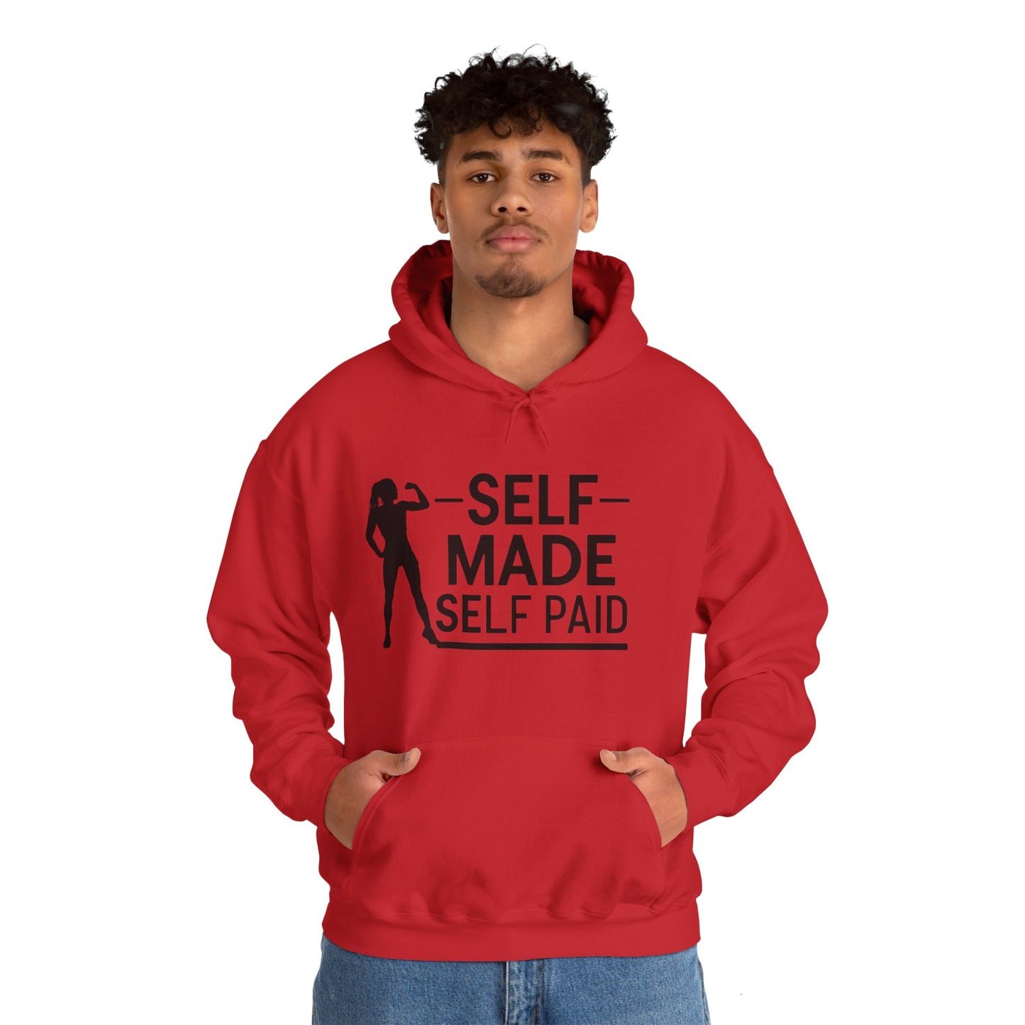 Self Made Self Paid Unisex Heavy Blend™ Hooded Sweatshirt