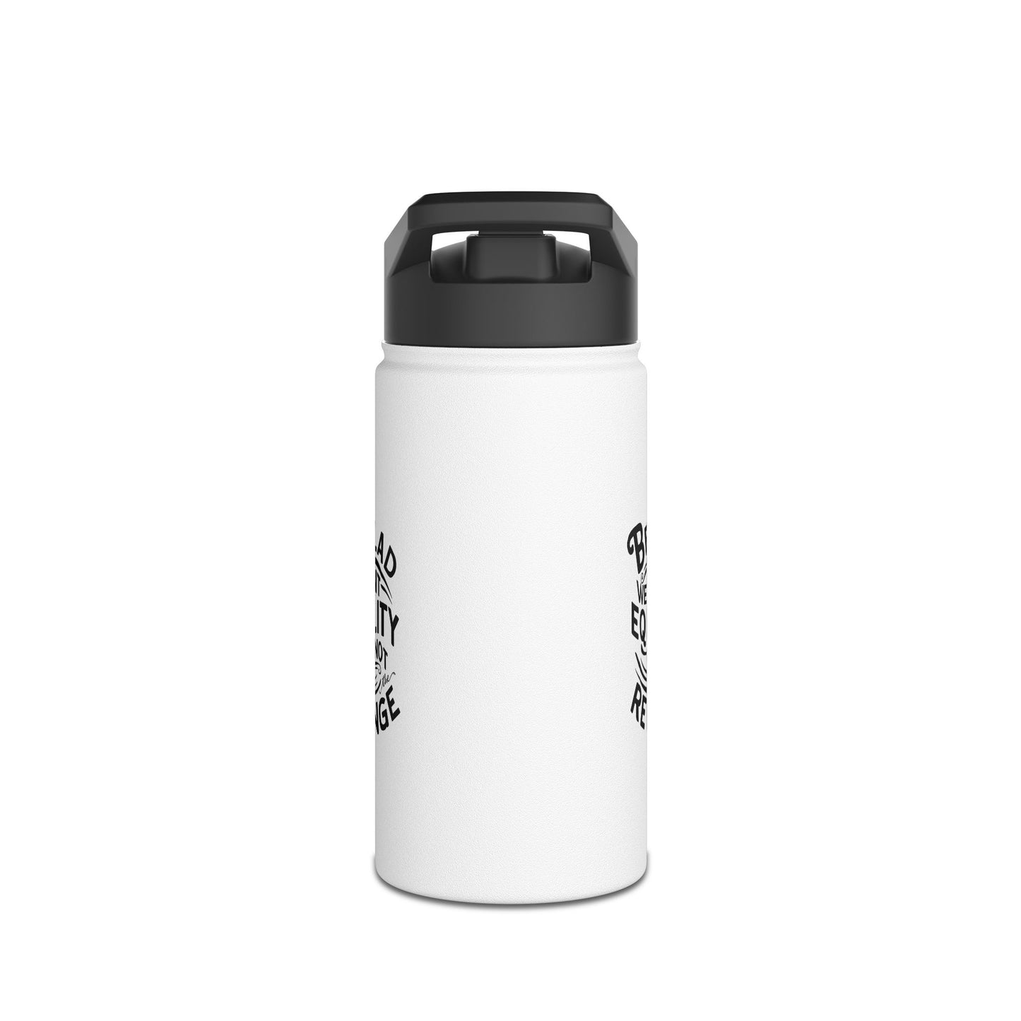 BE Glad Stainless Steel Water Bottle, Standard Lid