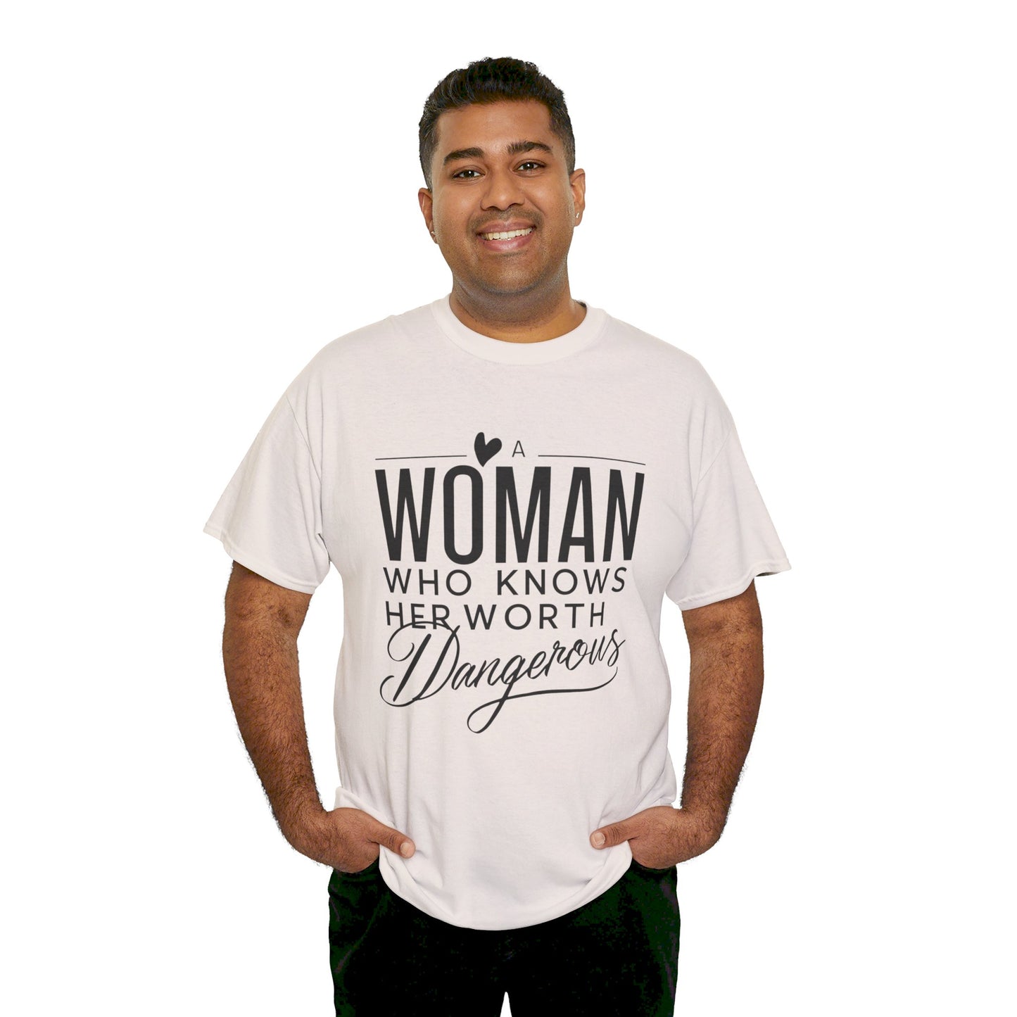 A Woman Heavy Cotton Tee