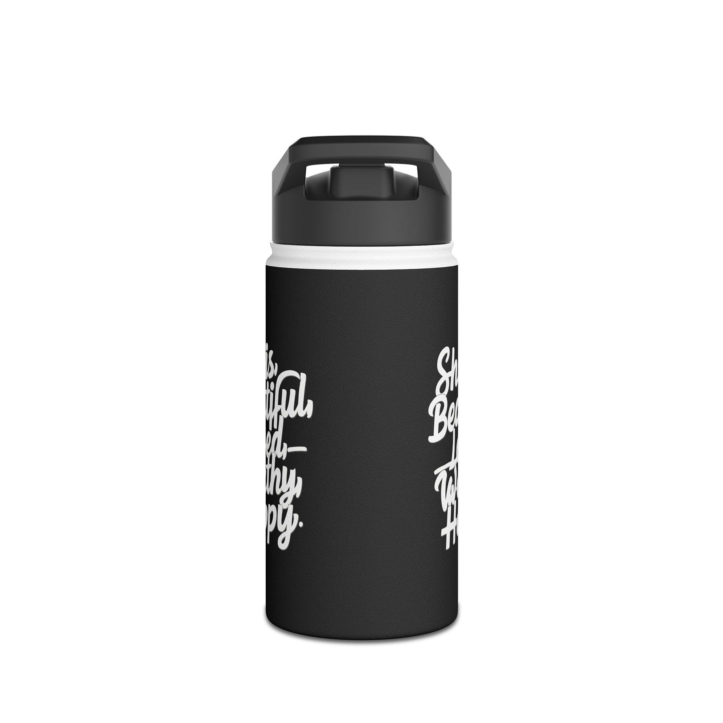 She is  Stainless Steel Water Bottle, Standard Lid