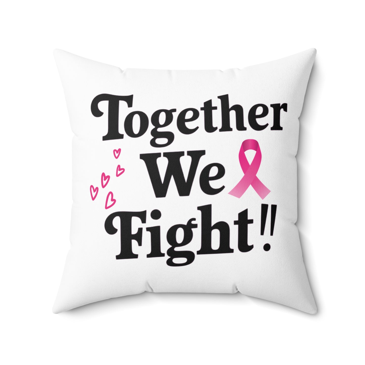 Together  Spun Polyester Square Pillow