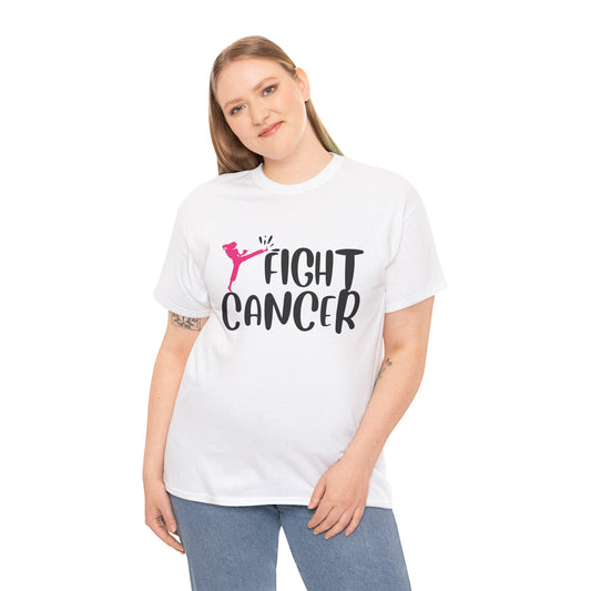 Fight Cancer Unisex Heavy Cotton Tee