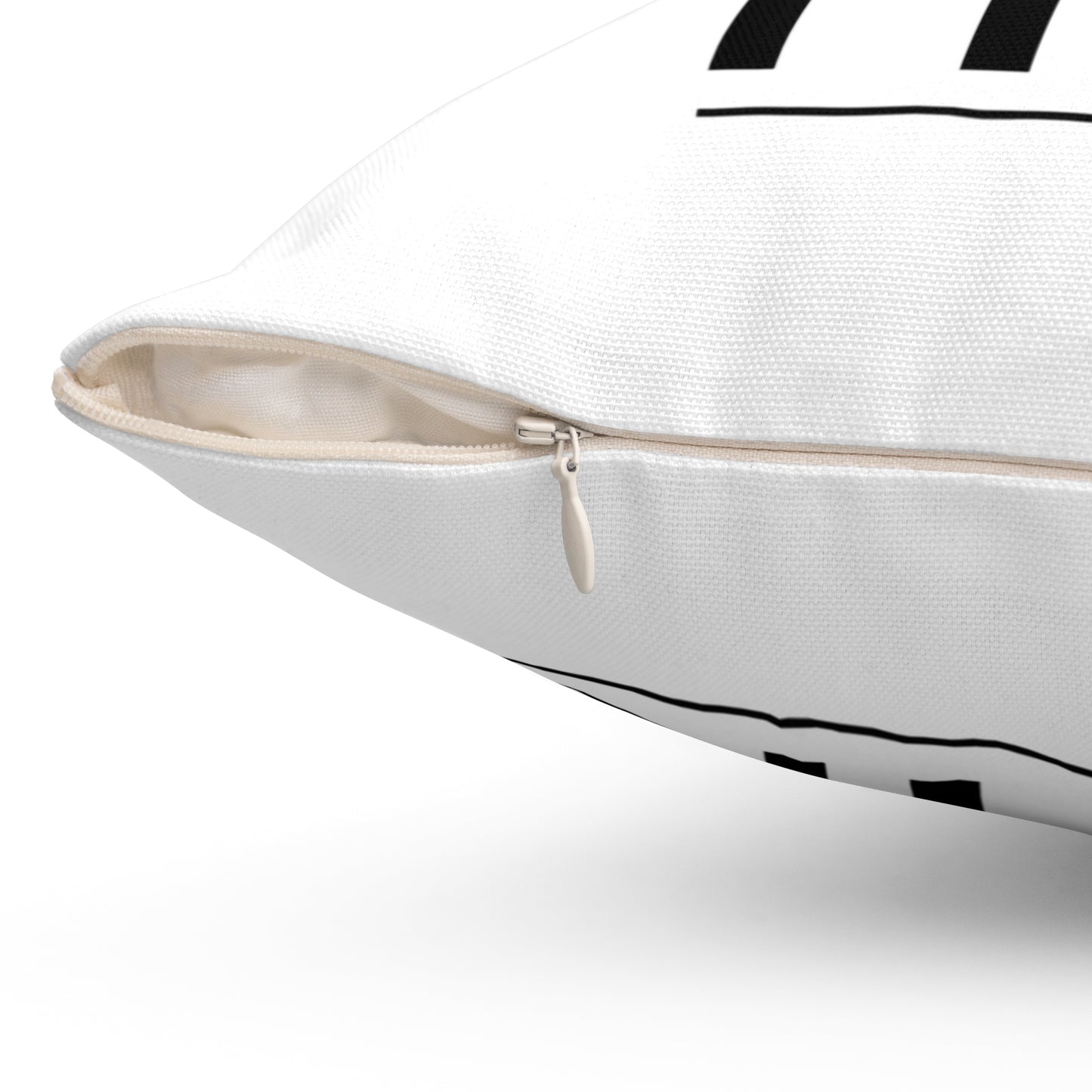 Honey Spun Polyester Square Pillow