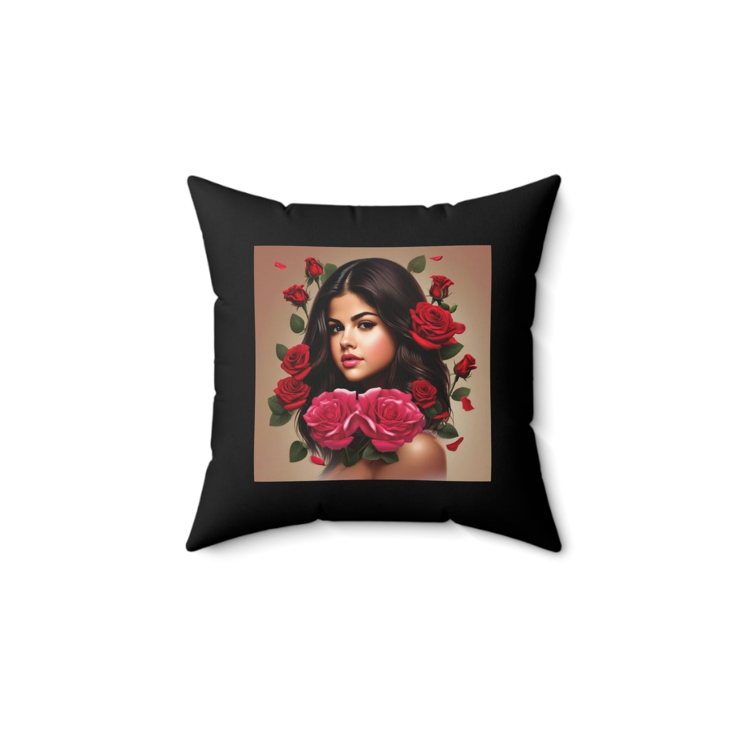 Women Spun Polyester Square Pillow