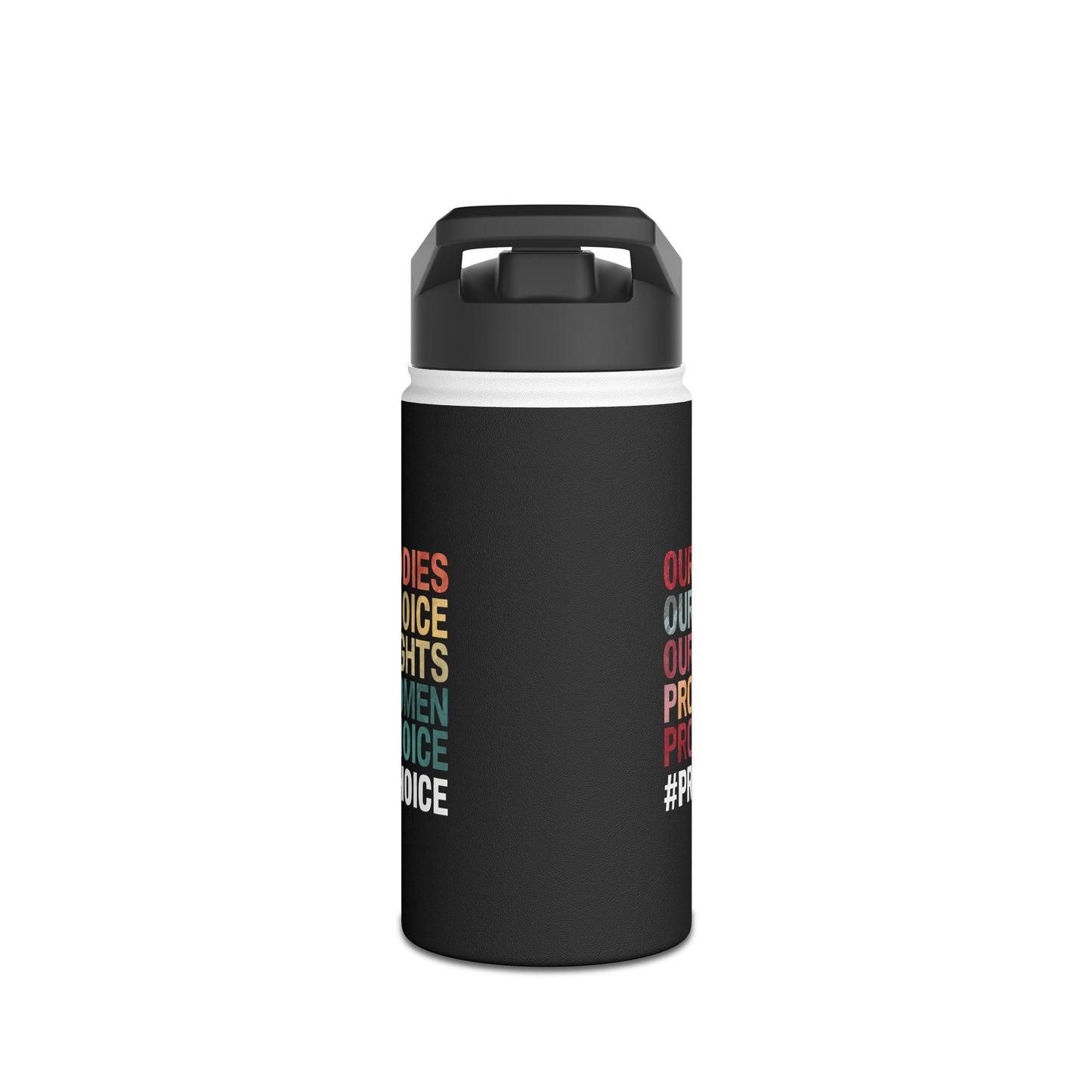 Our Bodies  Stainless Steel Water Bottle, Standard Lid
