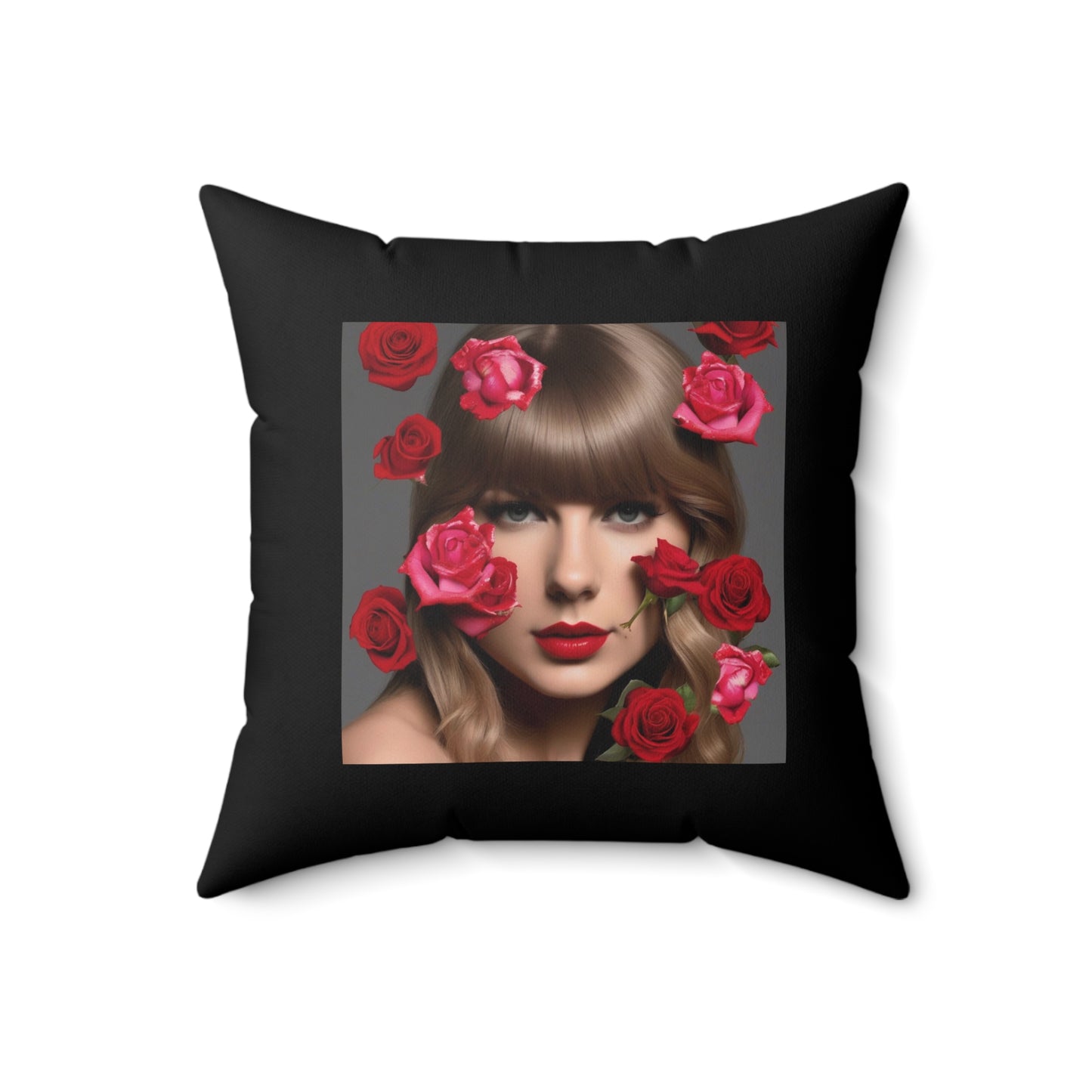 Women Spun Polyester Square Pillow
