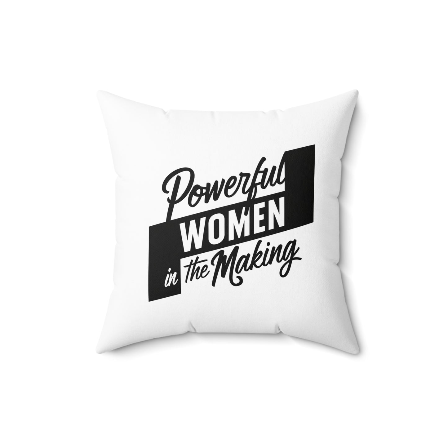 Powerful Spun Polyester Square Pillow