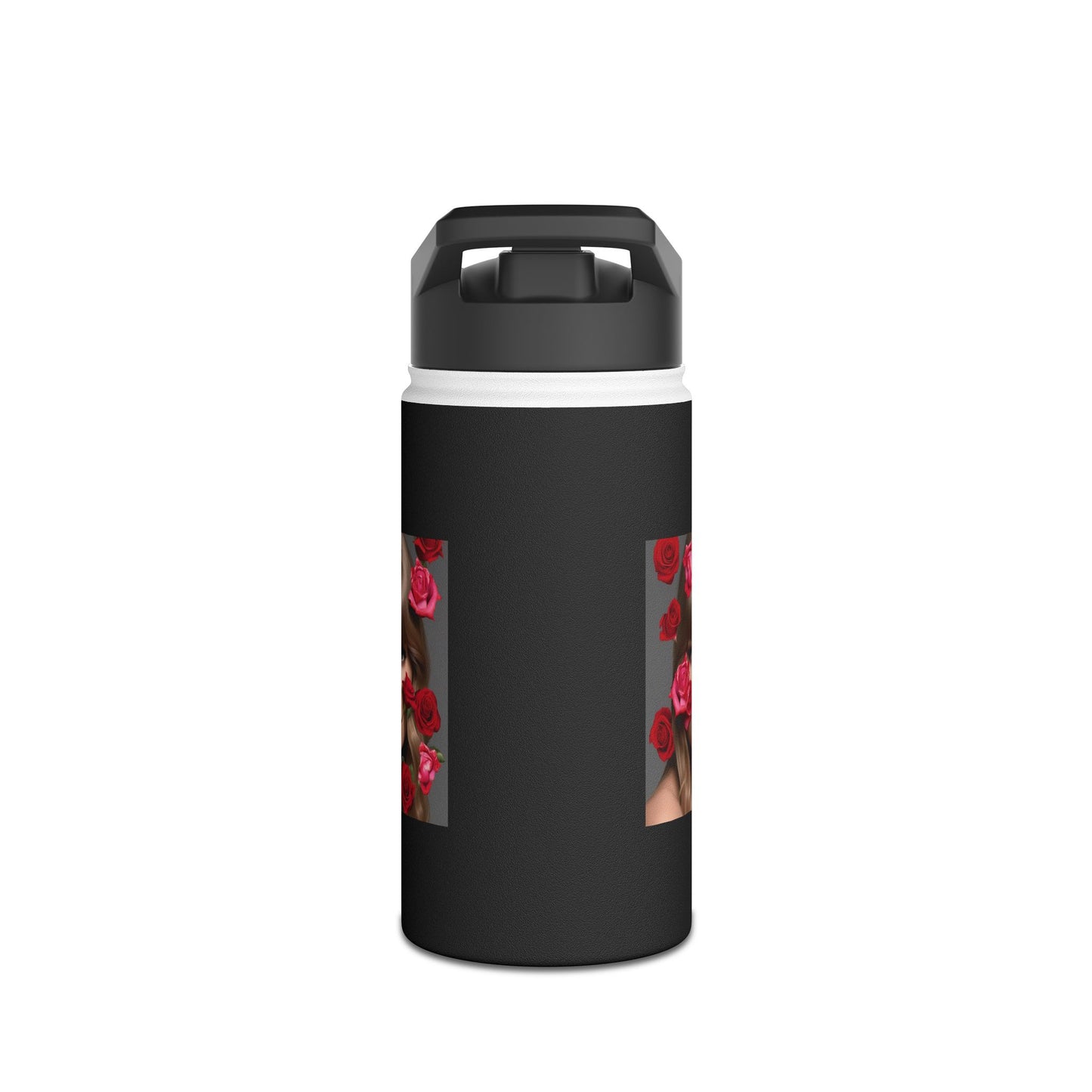Women Stainless Steel Water Bottle, Standard Lid