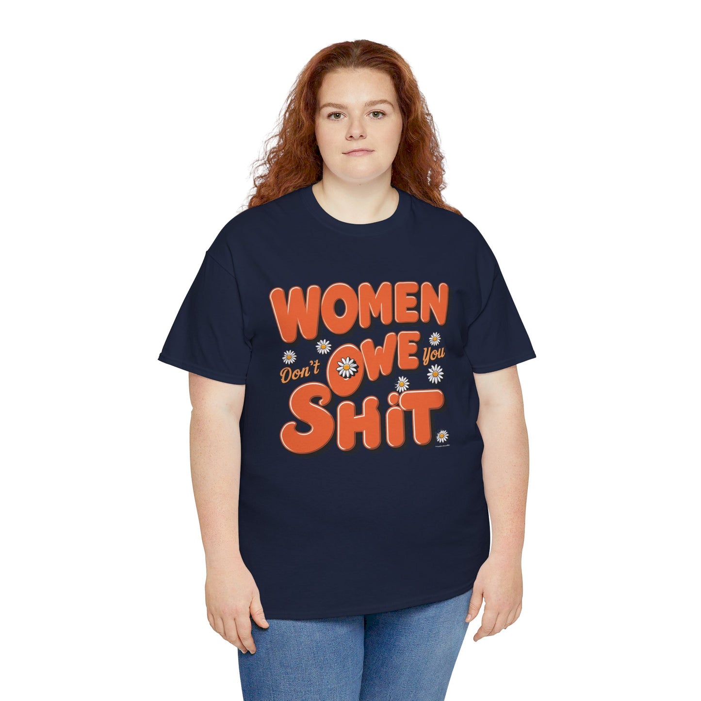 Women Don't Women Heavy Cotton Tee