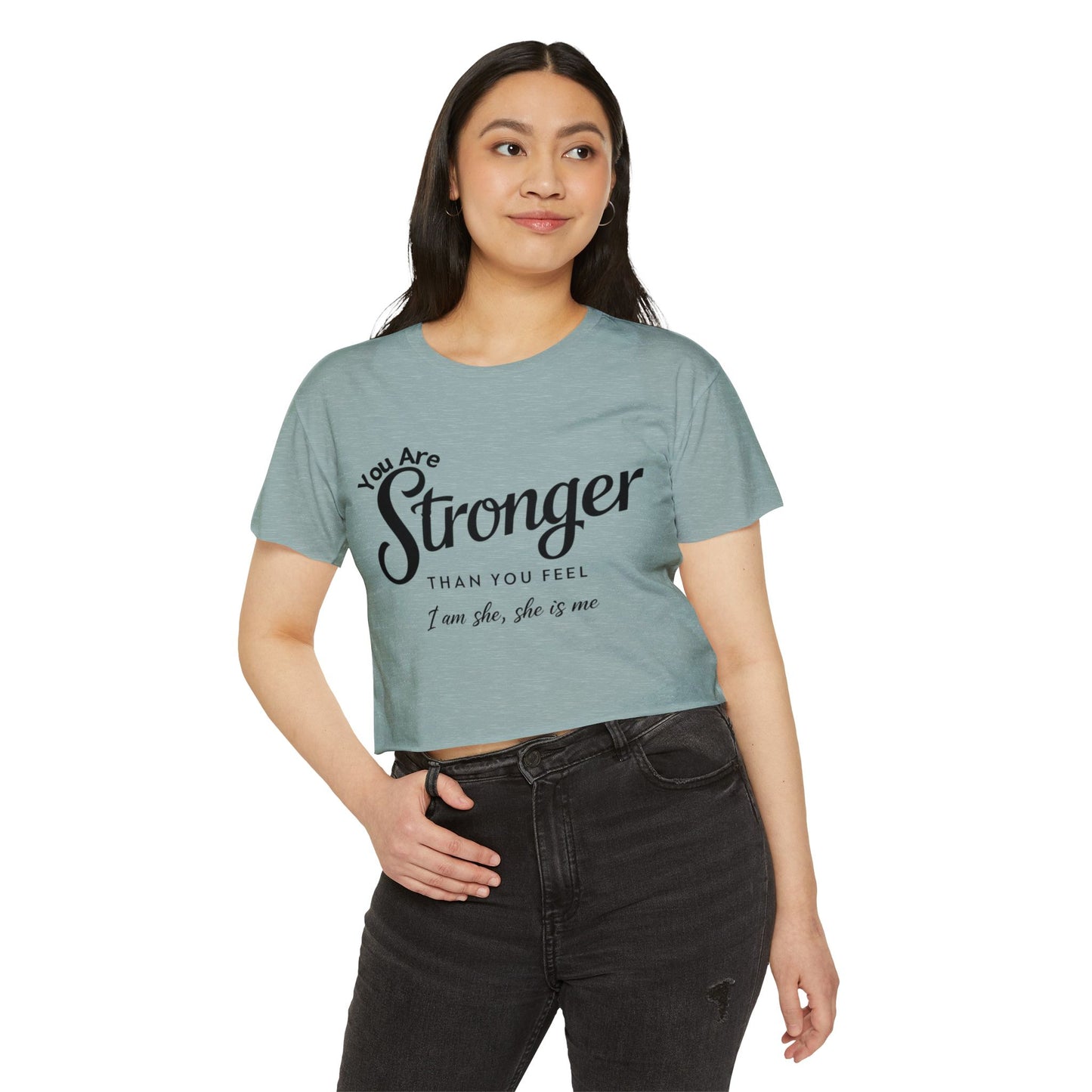 You Are Women's Festival Crop Top