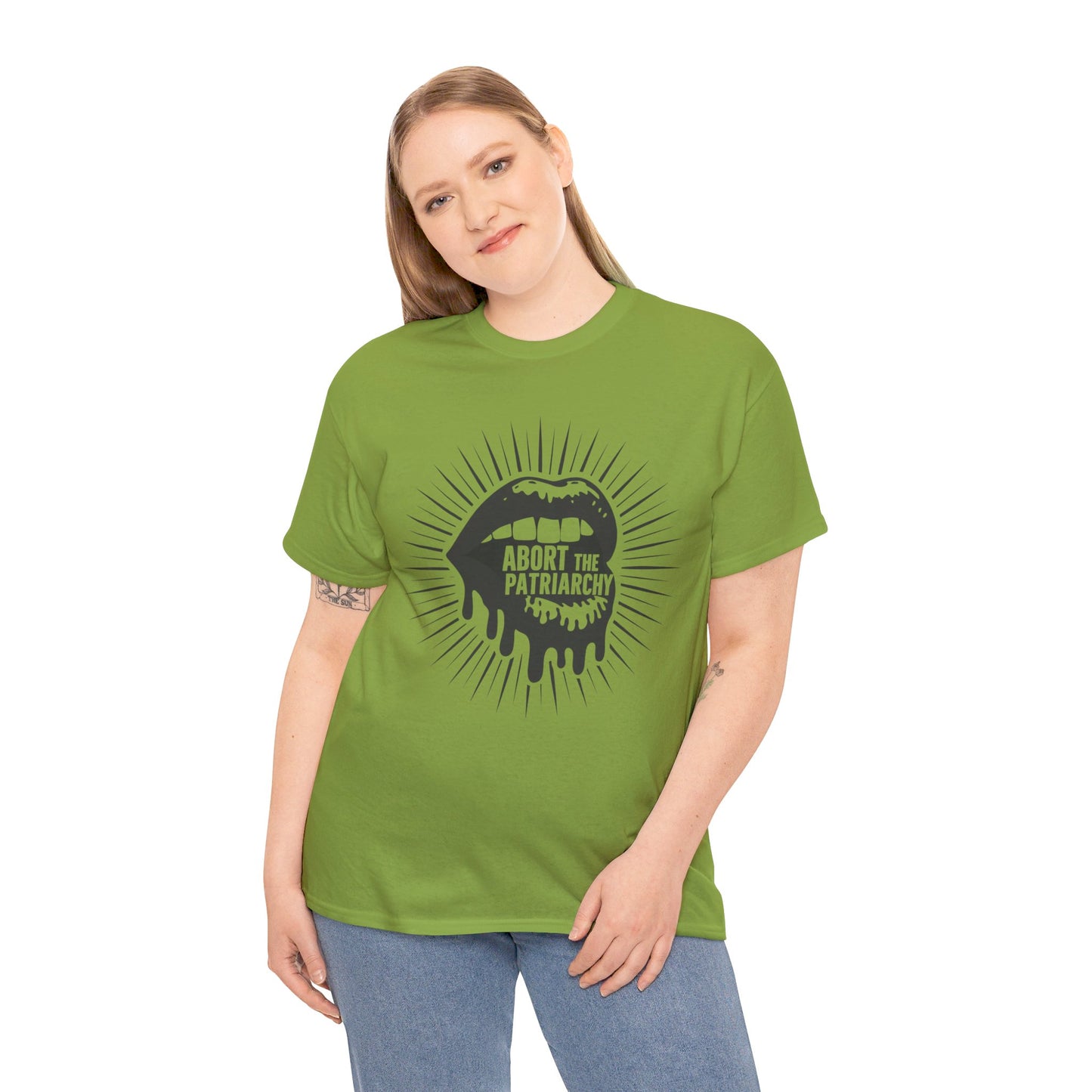 Abort The Women Heavy Cotton Tee