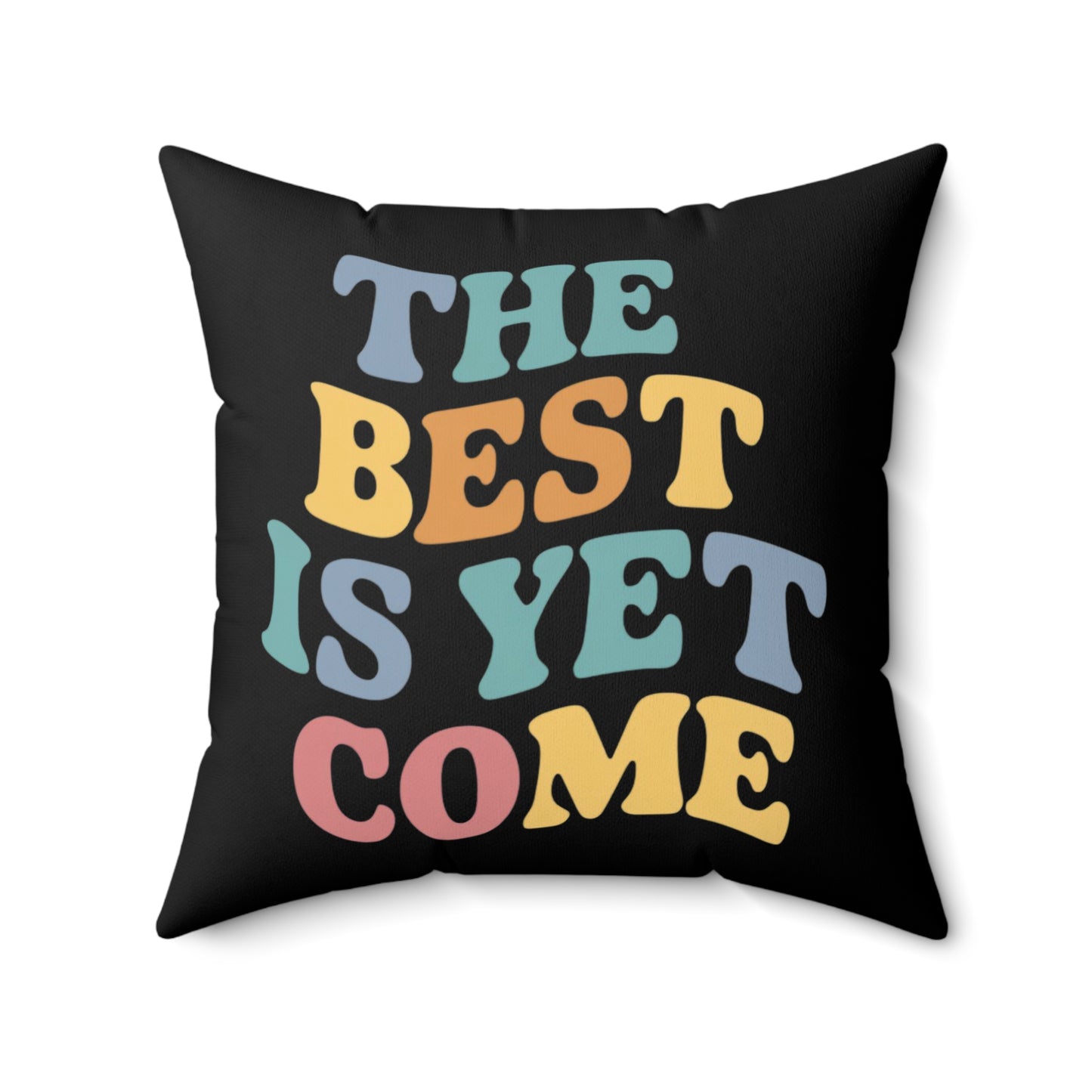 The Best  Spun Polyester Square Pillow
