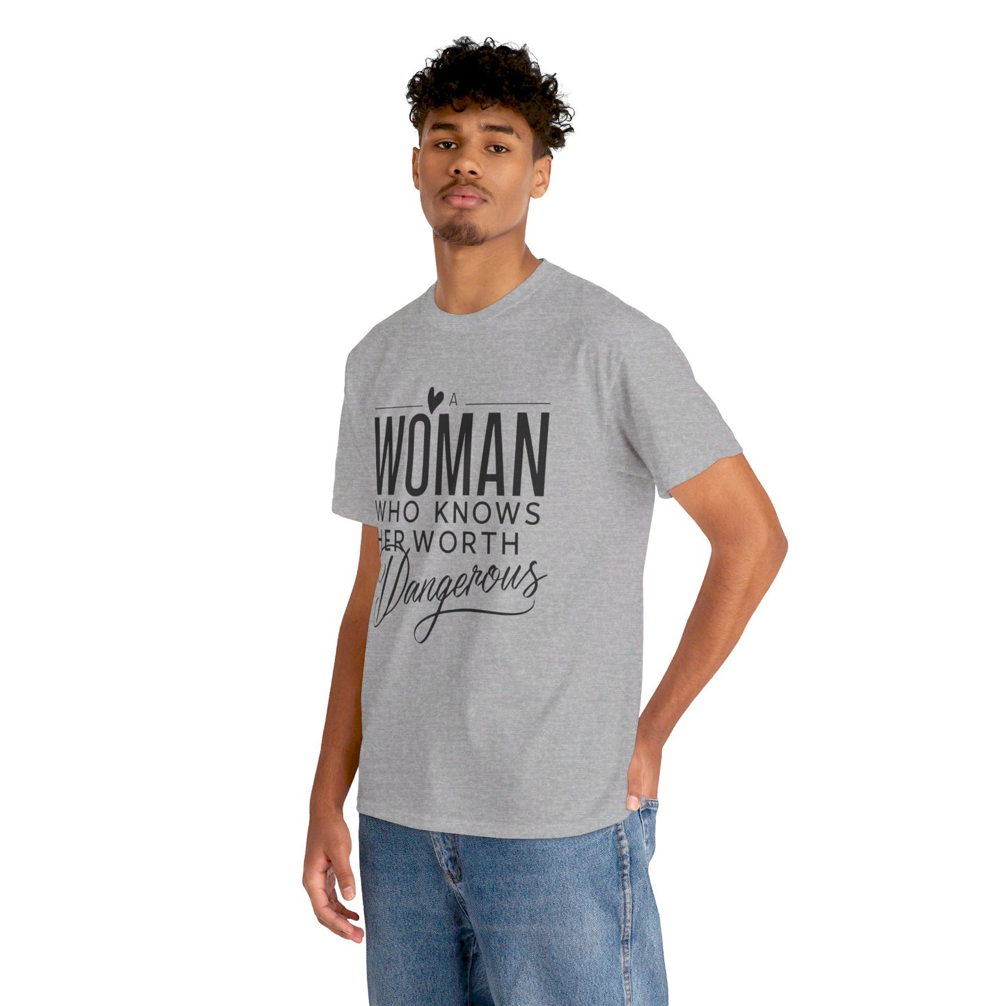 A Woman Heavy Cotton Tee