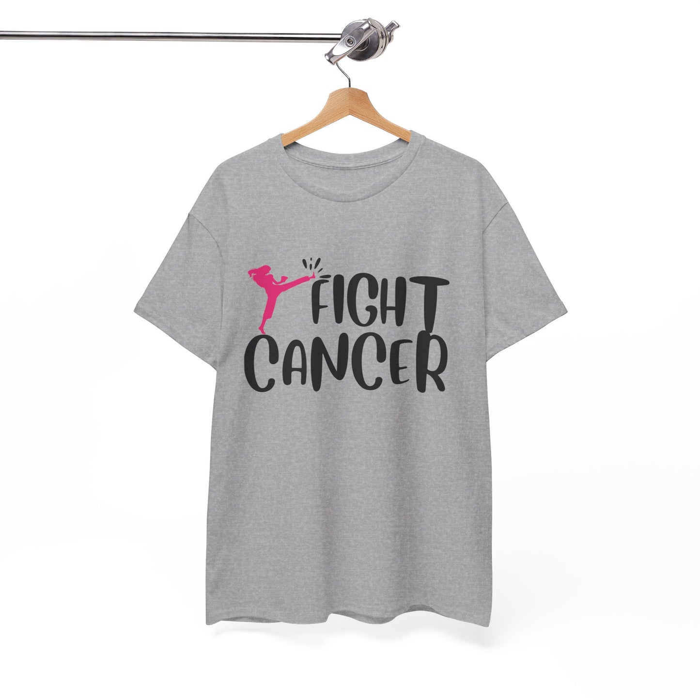 Fight Cancer Unisex Heavy Cotton Tee