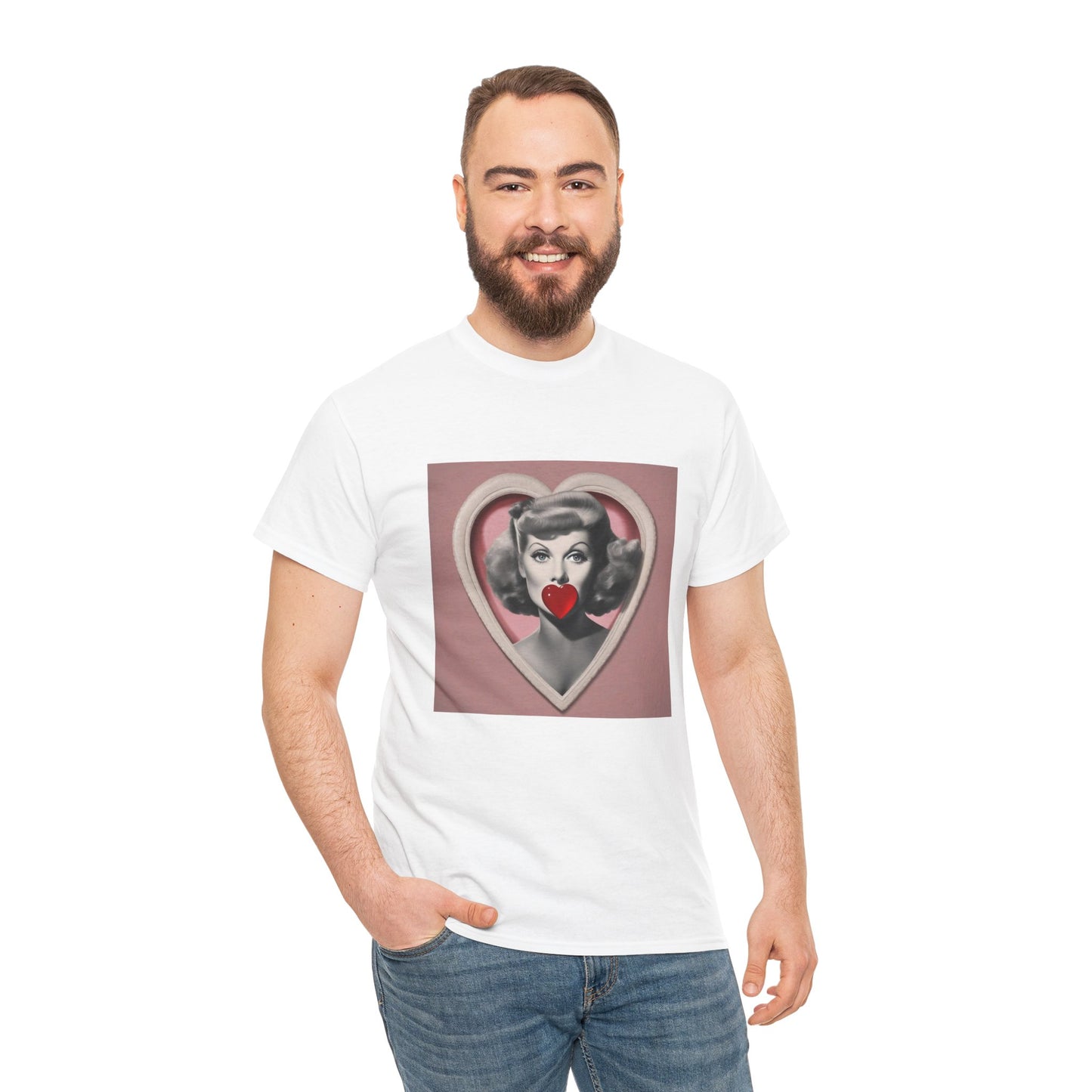 Miley Cyrus T Shirt with Hearts