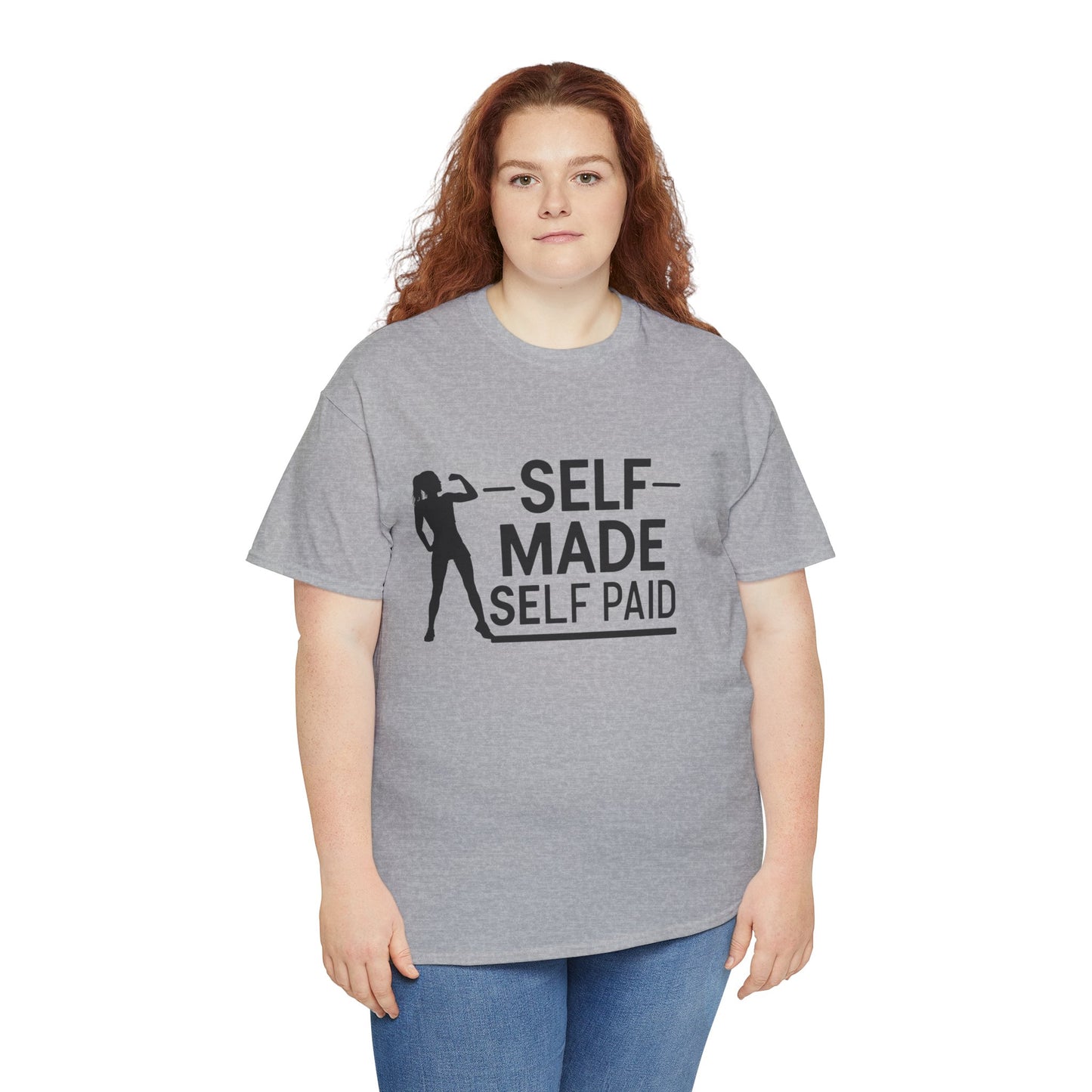 Self Made Printed T Shirt with Hearts
