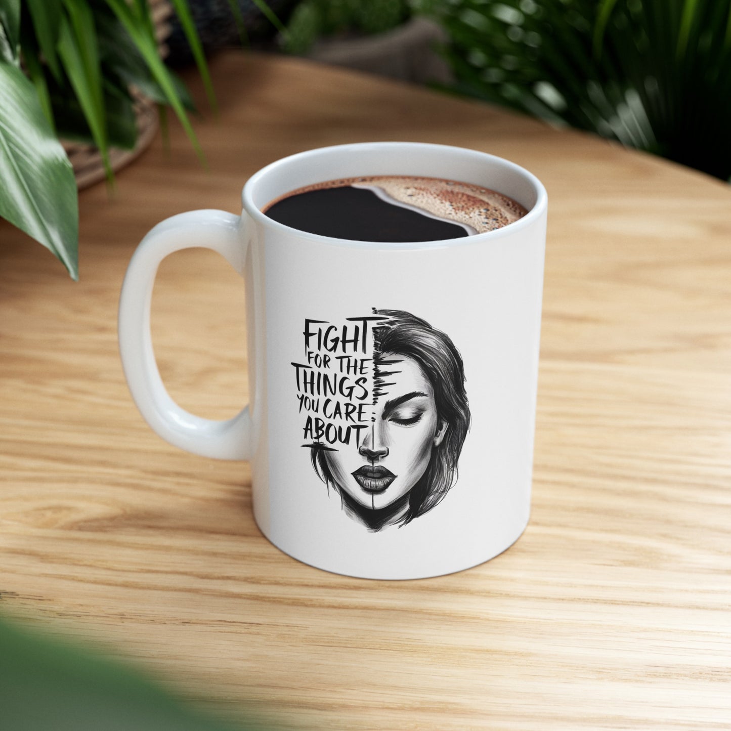 Fight For The Things Ceramic Mug, (11oz, 15oz)