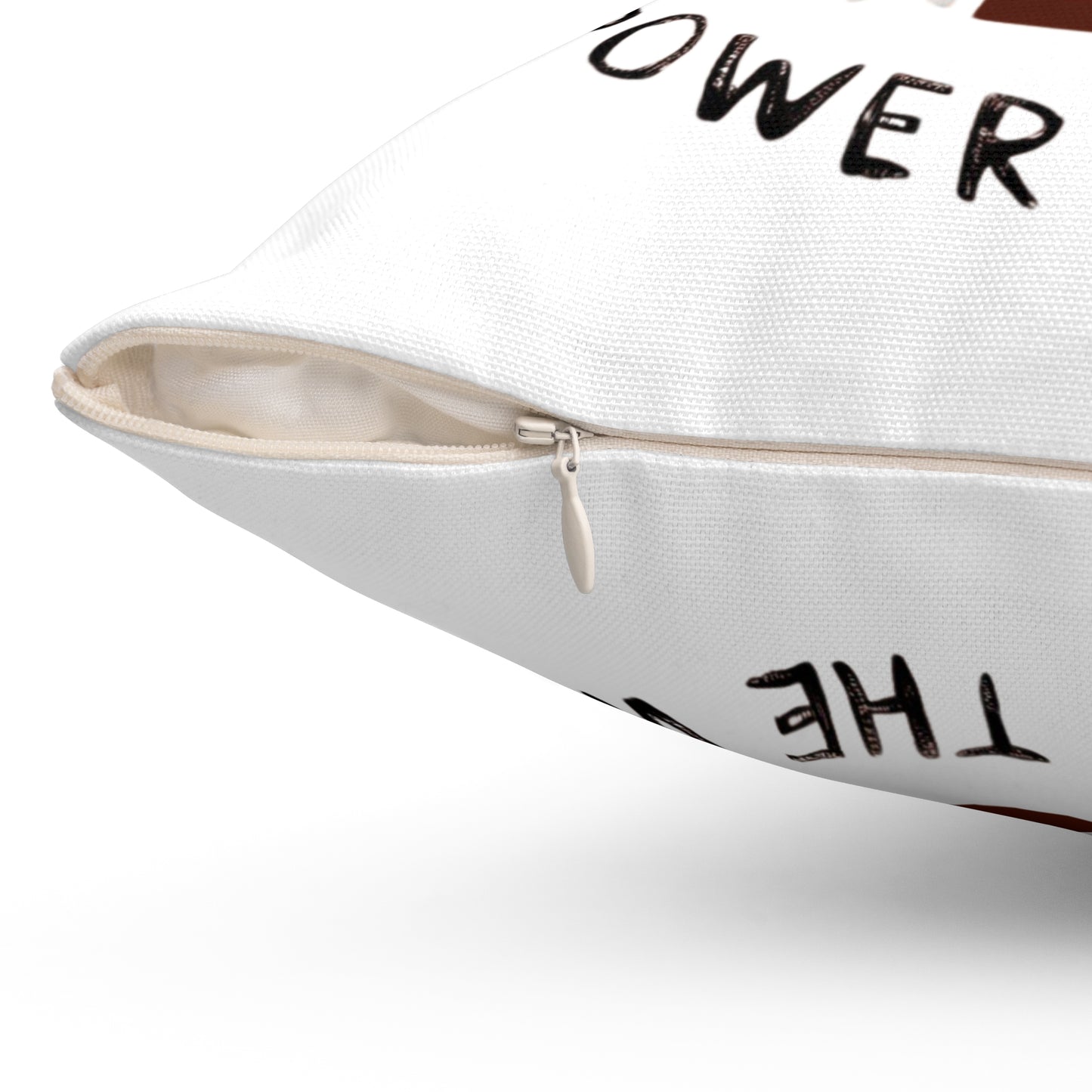 Empowered Woman Spun Polyester Square Pillow