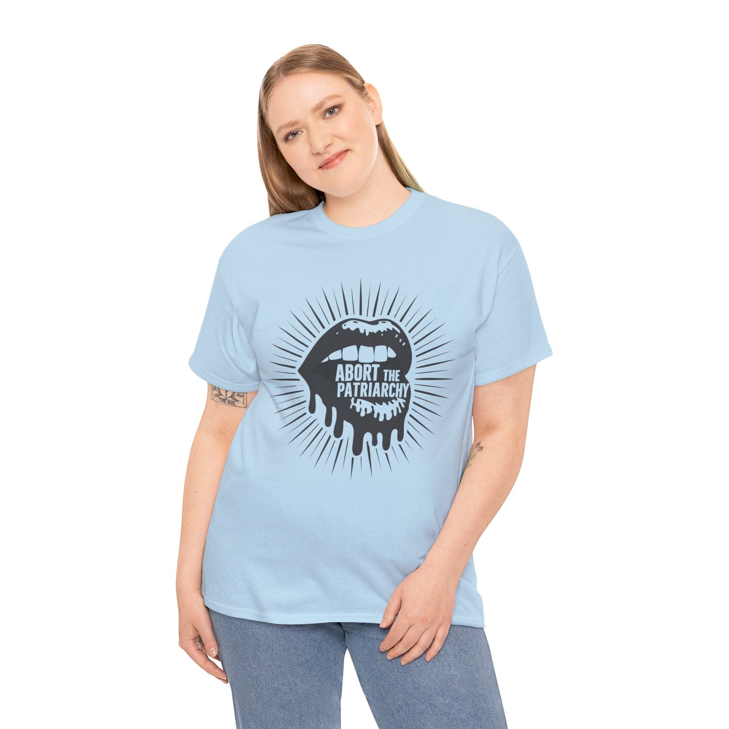 Abort The Women Heavy Cotton Tee