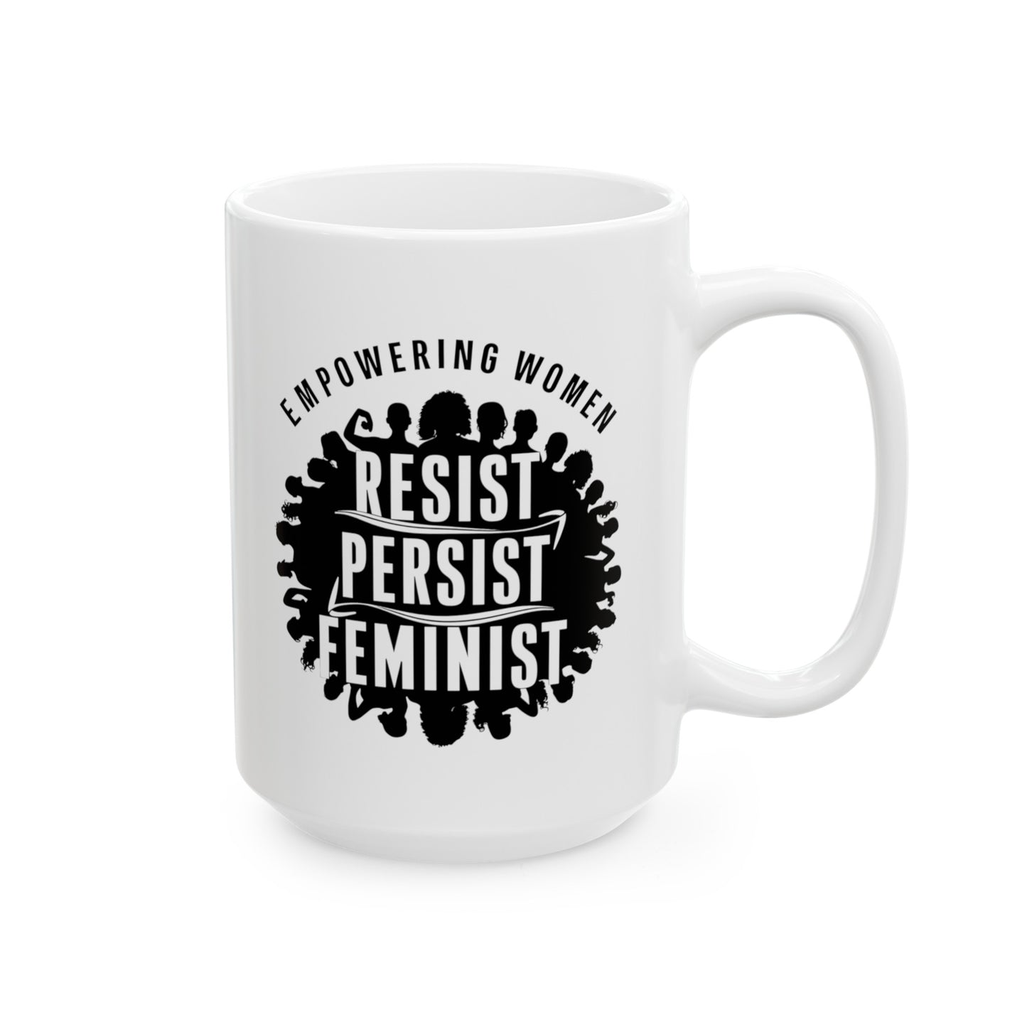 Empowering Women Ceramic Mug, (11oz, 15oz)