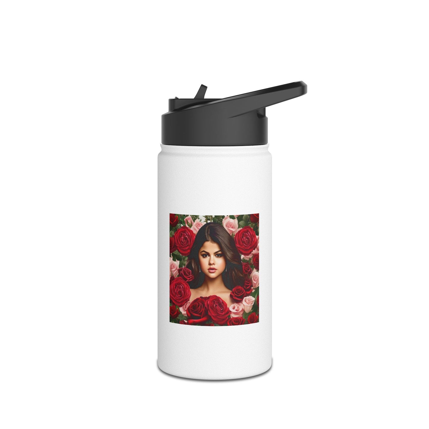 Women Stainless Steel Water Bottle, Standard Lid