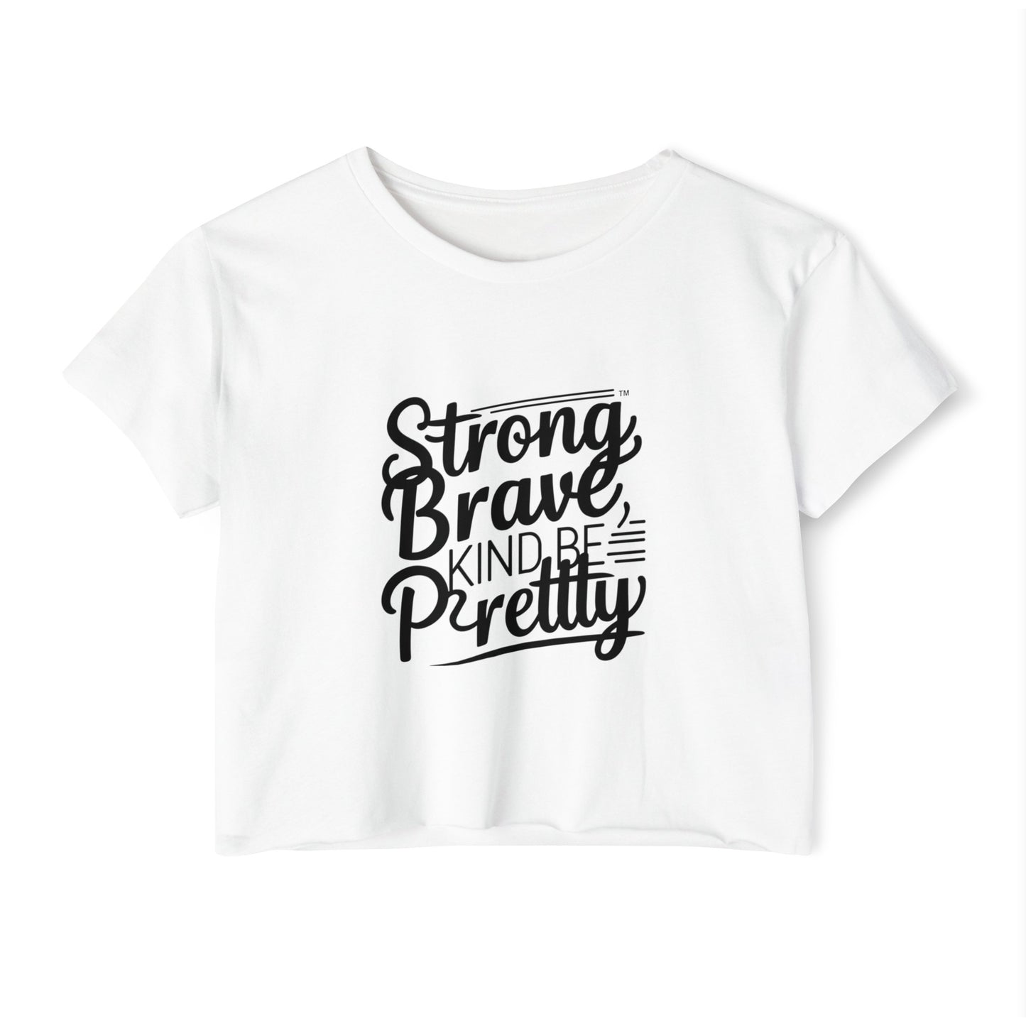 Strong Brave Women's Festival Crop Top