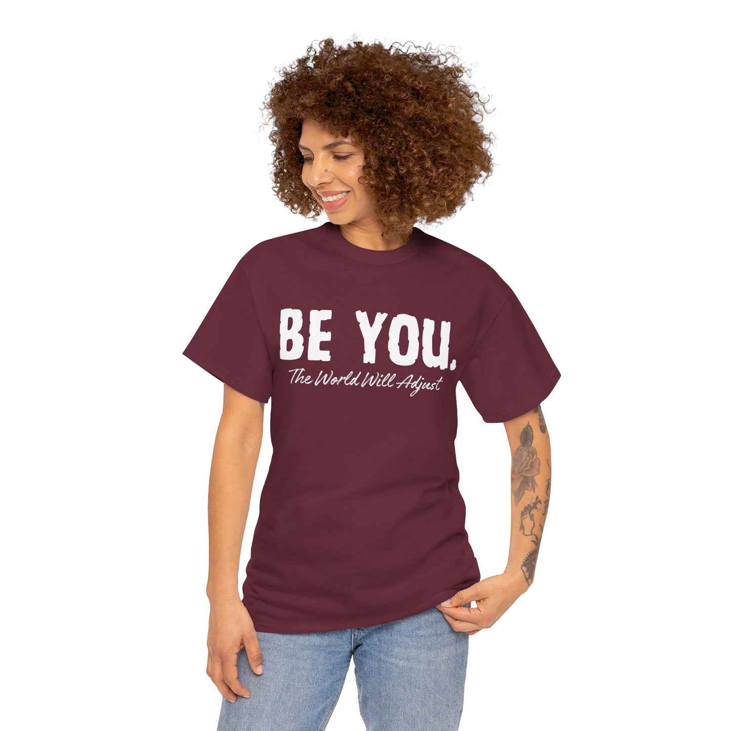 Be You Women Heavy Cotton Tee
