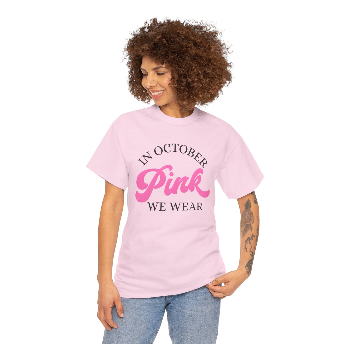 In October Unisex Heavy Cotton Tee