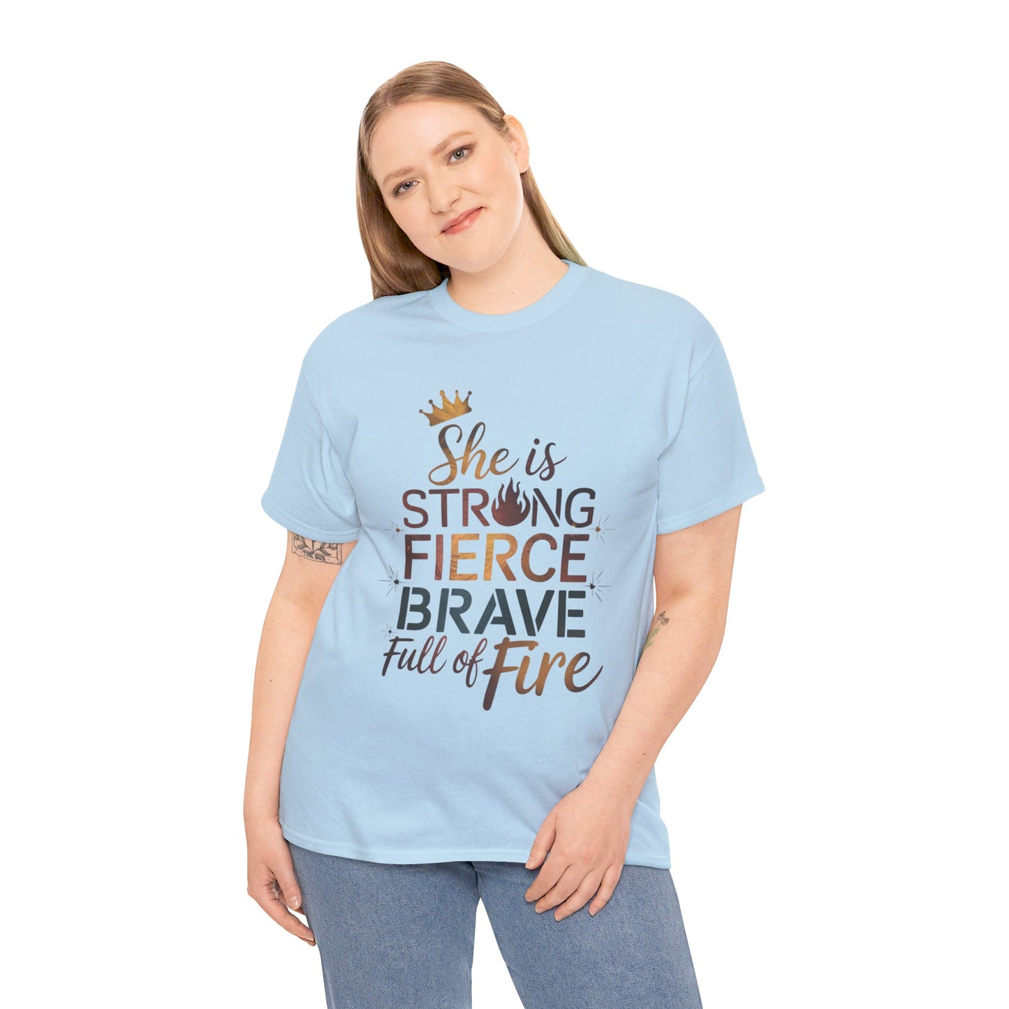 She Is Women Heavy Cotton Tee