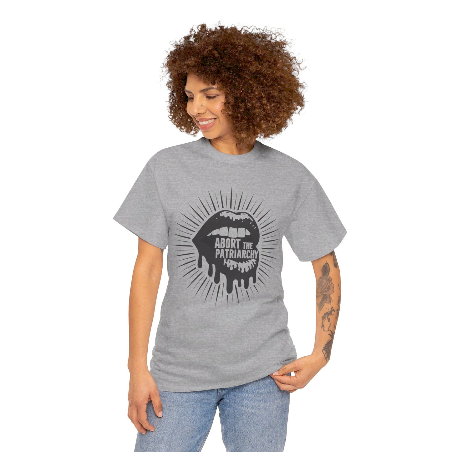 Abort The Women Heavy Cotton Tee