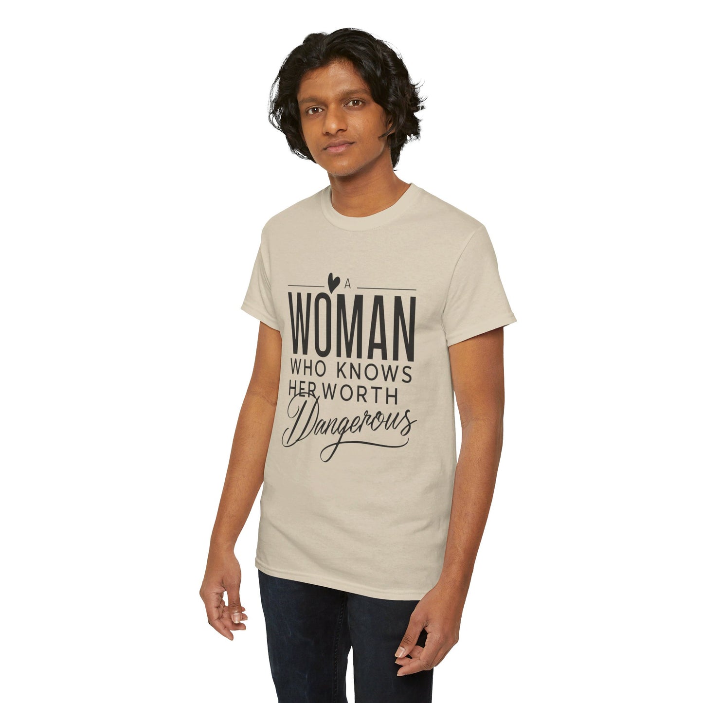 A Woman Heavy Cotton Tee