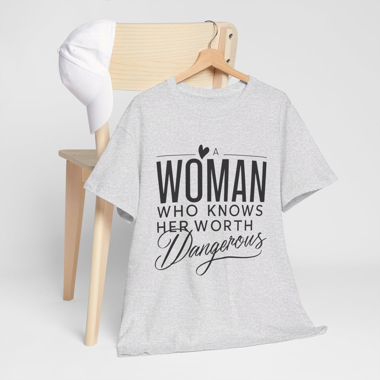 A Woman Heavy Cotton Tee
