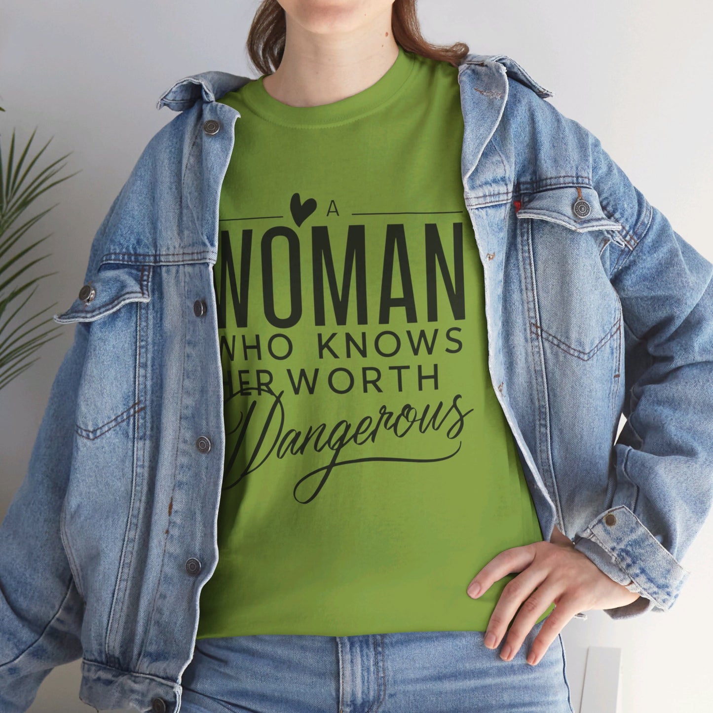 A Woman Heavy Cotton Tee