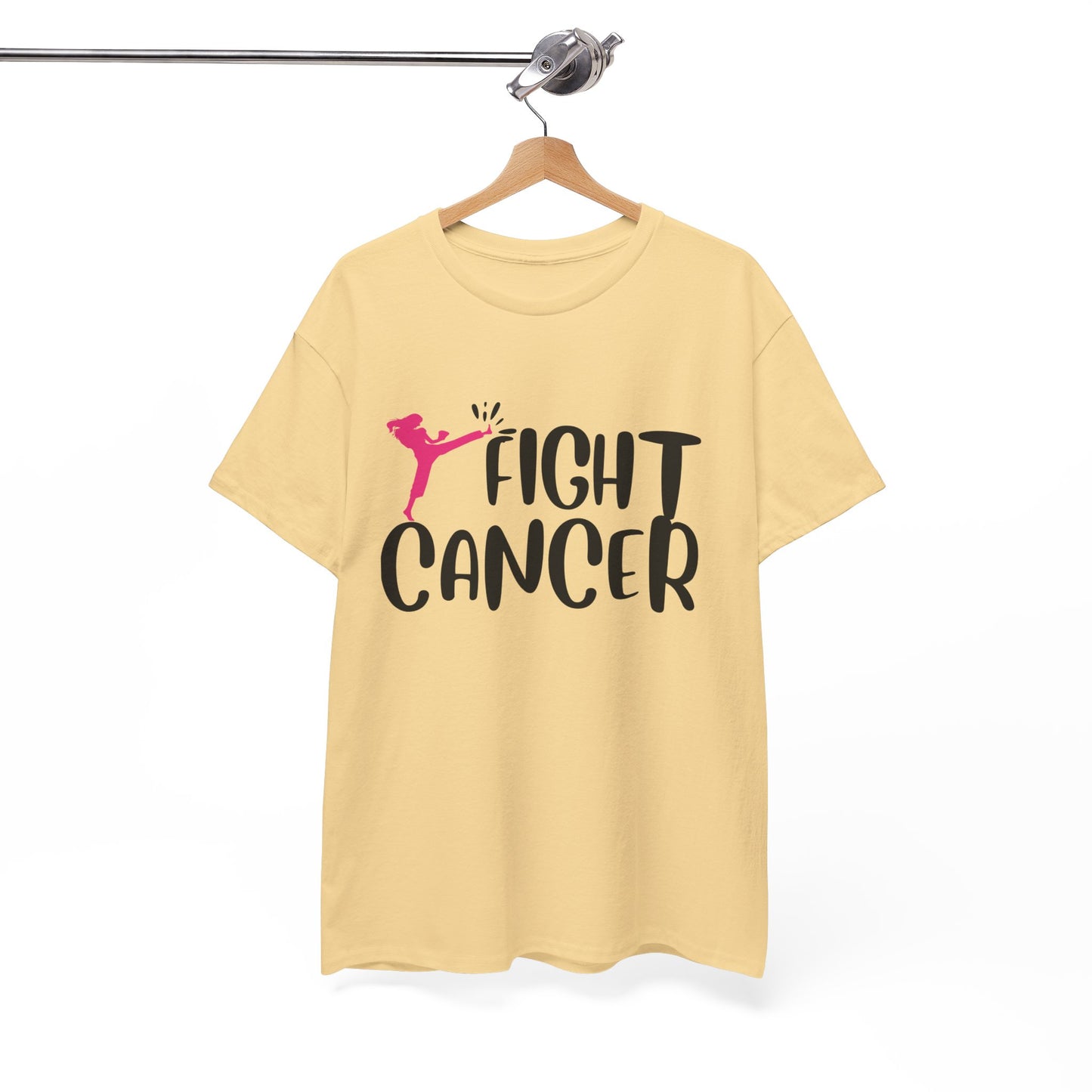 Fight Cancer Unisex Heavy Cotton Tee