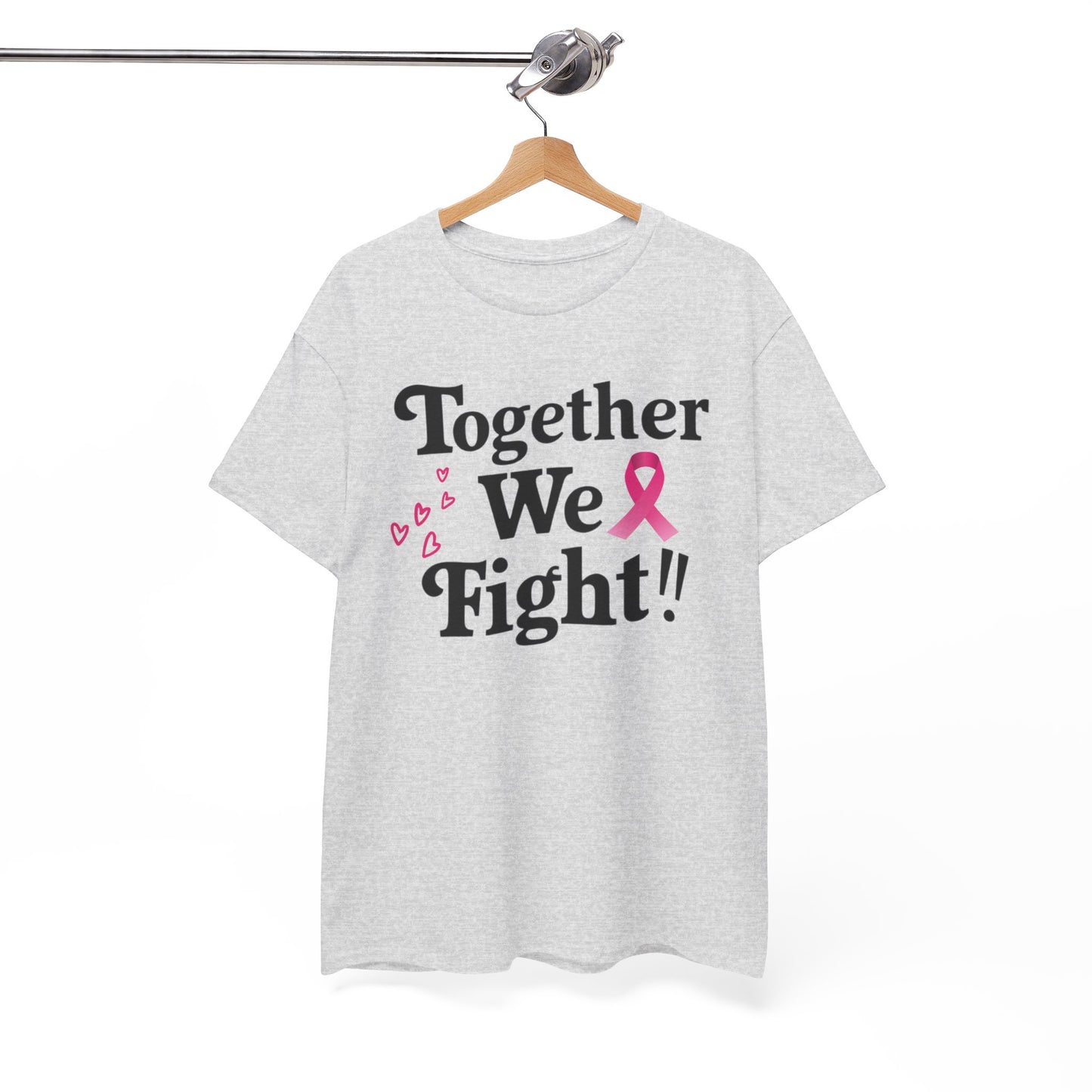 Together We Fight Unisex Heavy Cotton Tee