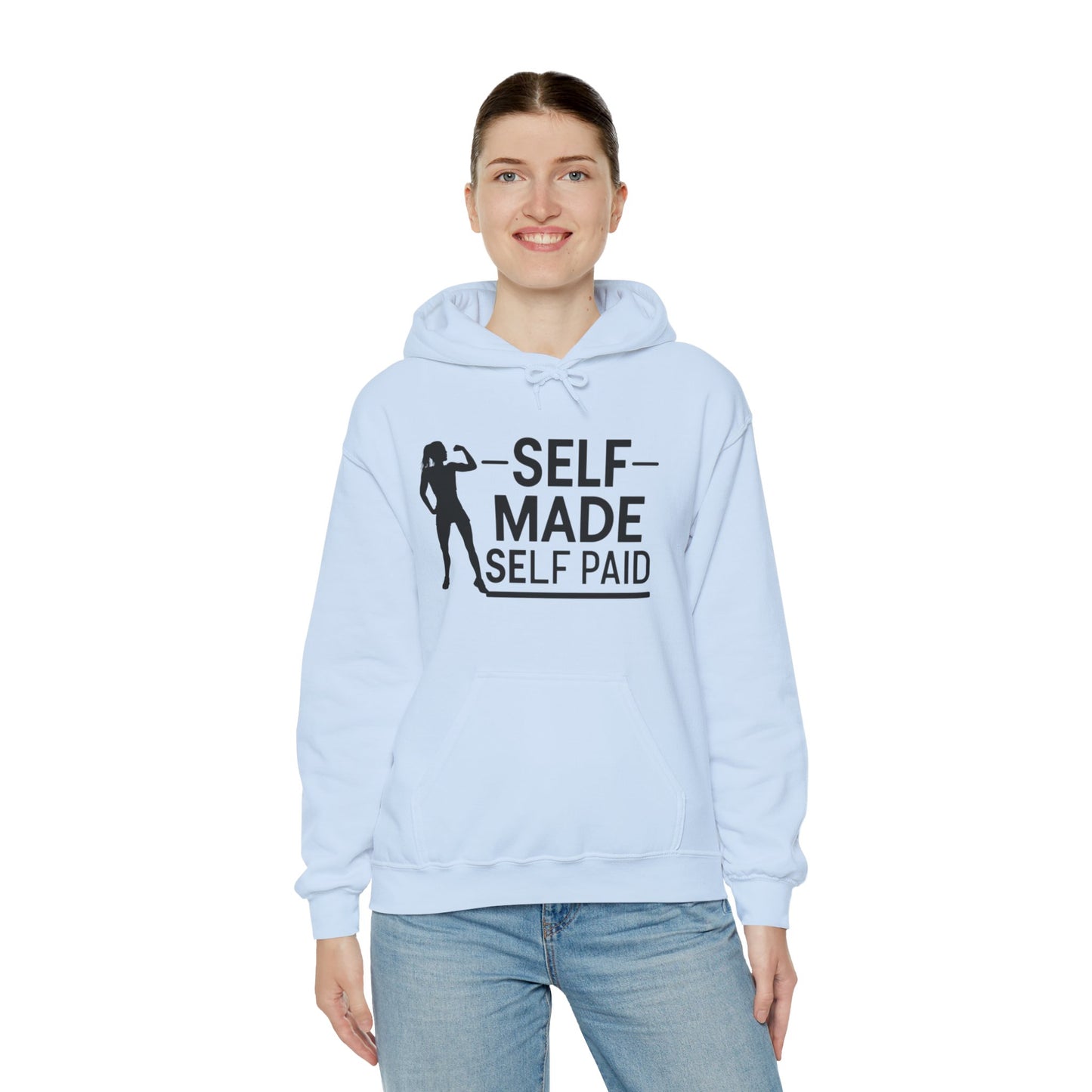 Self Made Self Paid Unisex Heavy Blend™ Hooded Sweatshirt