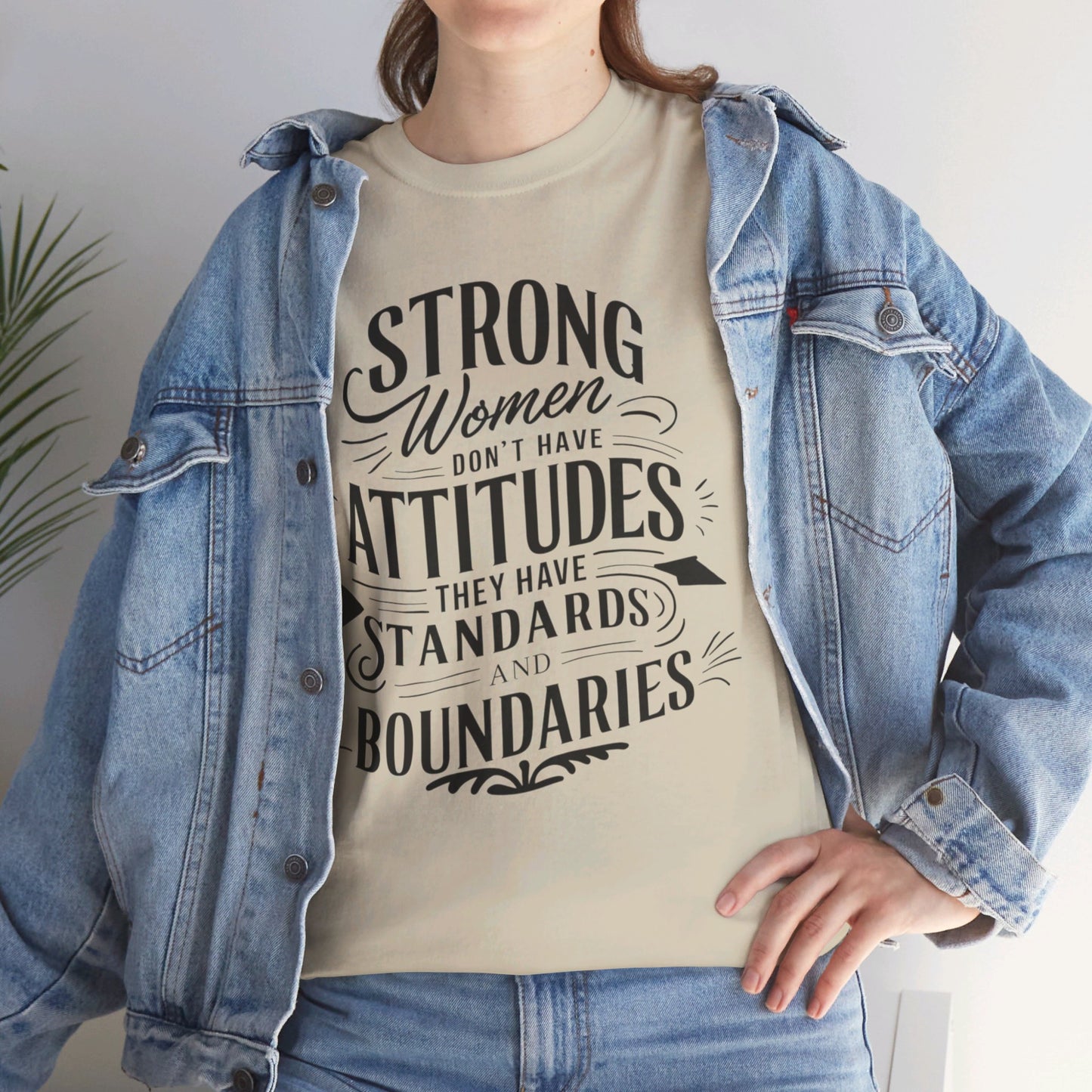 Strong Women Women Heavy Cotton Tee