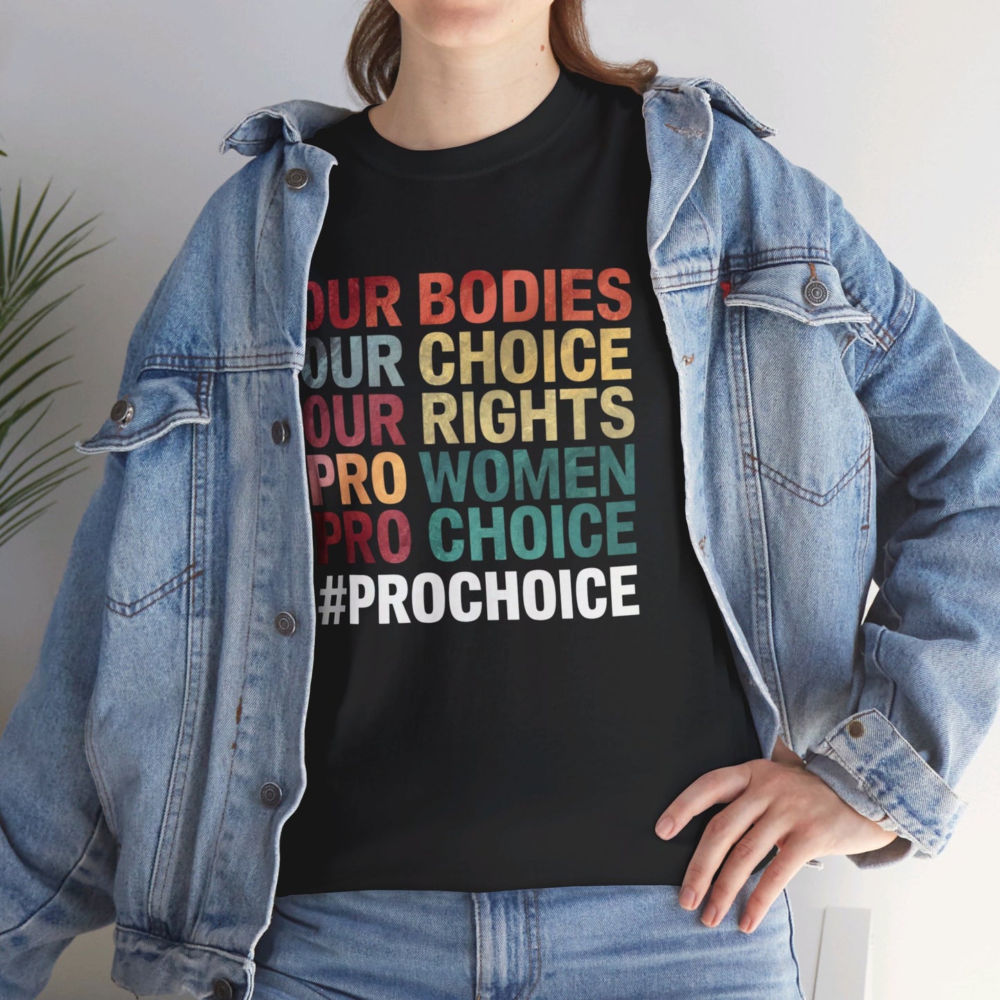 Our Bodies Women Heavy Cotton Tee