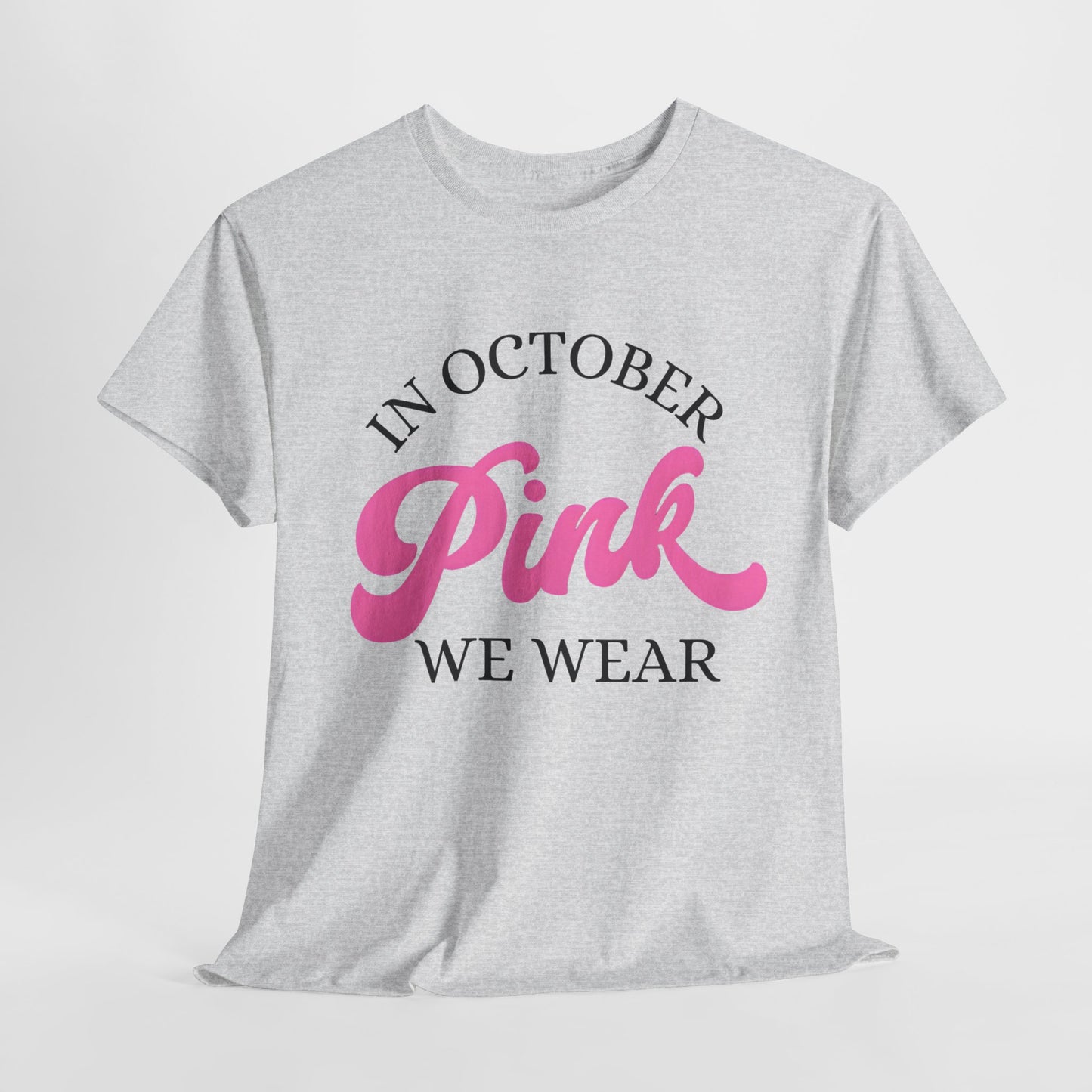 In October Unisex Heavy Cotton Tee