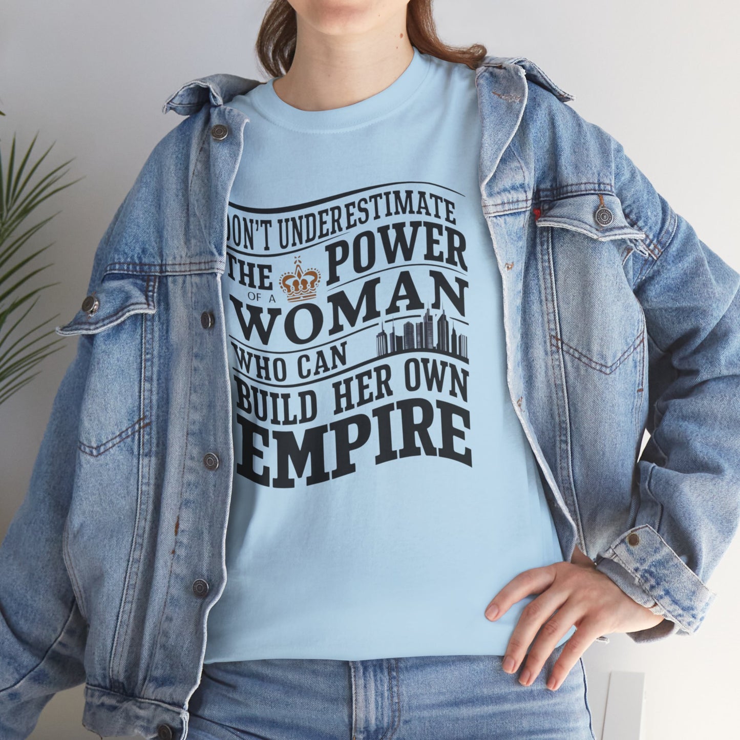 Don't Underestimate The Power Of Woman T Shirt with Hearts