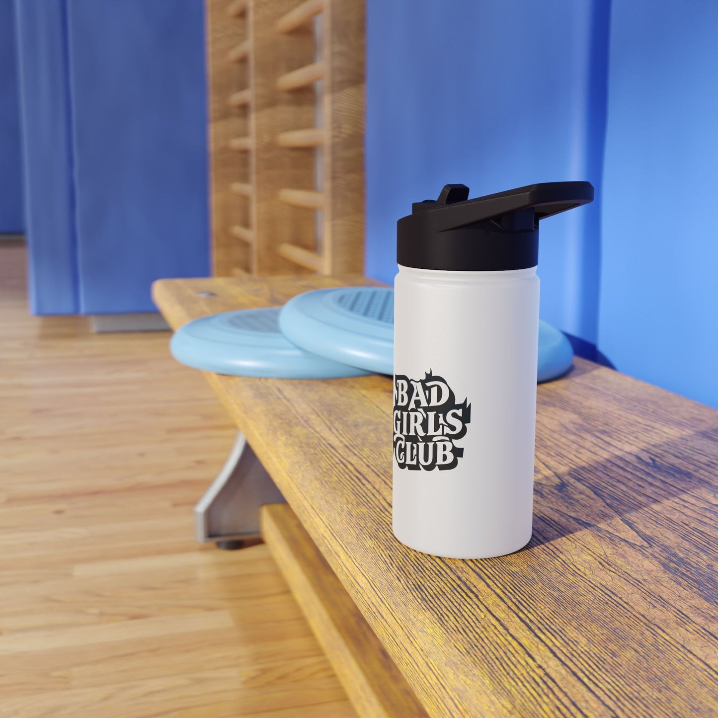 Bad Girls Stainless Steel Water Bottle, Standard Lid
