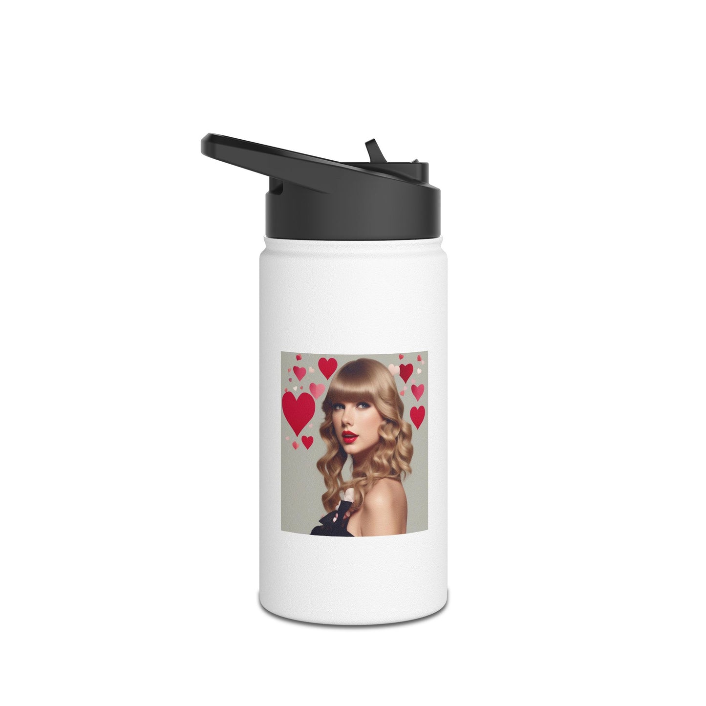 Women Stainless Steel Water Bottle, Standard Lid