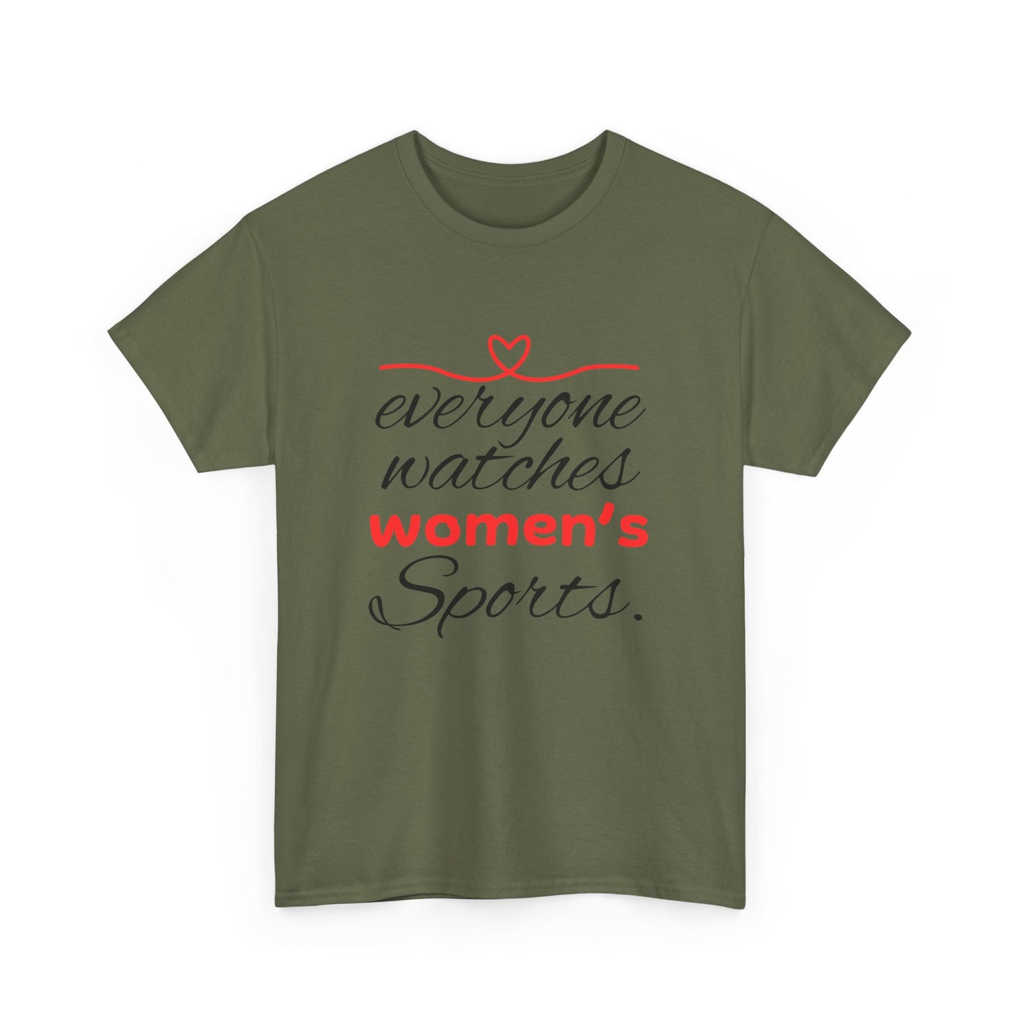 Every One Watches Women Heavy Cotton Tee